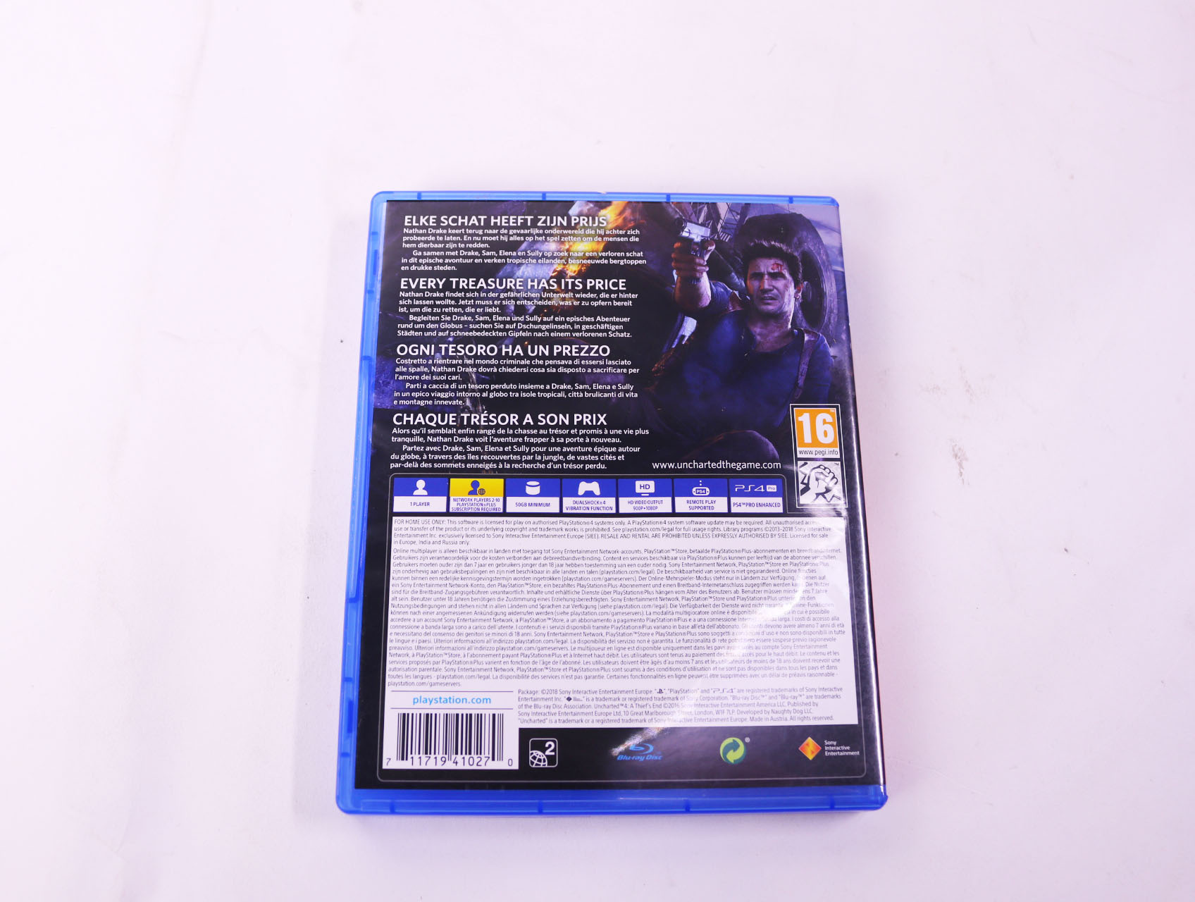 Playstation 4 - Uncharted 4: A Thief's End [Gebruikt] - Gebruikt - productfoto 2