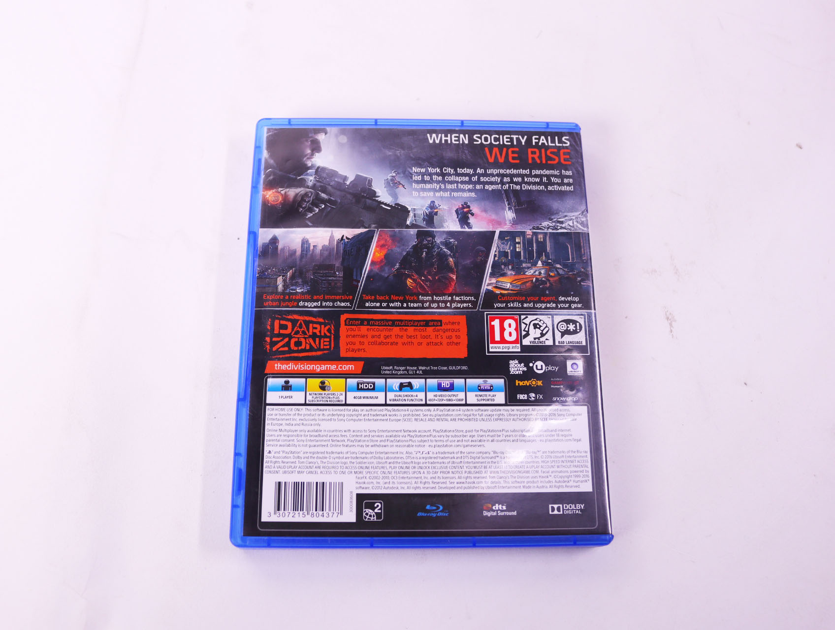 Playstation 4 - Tom Clancy's The Division [Gebruikt] - Gebruikt - productfoto 2