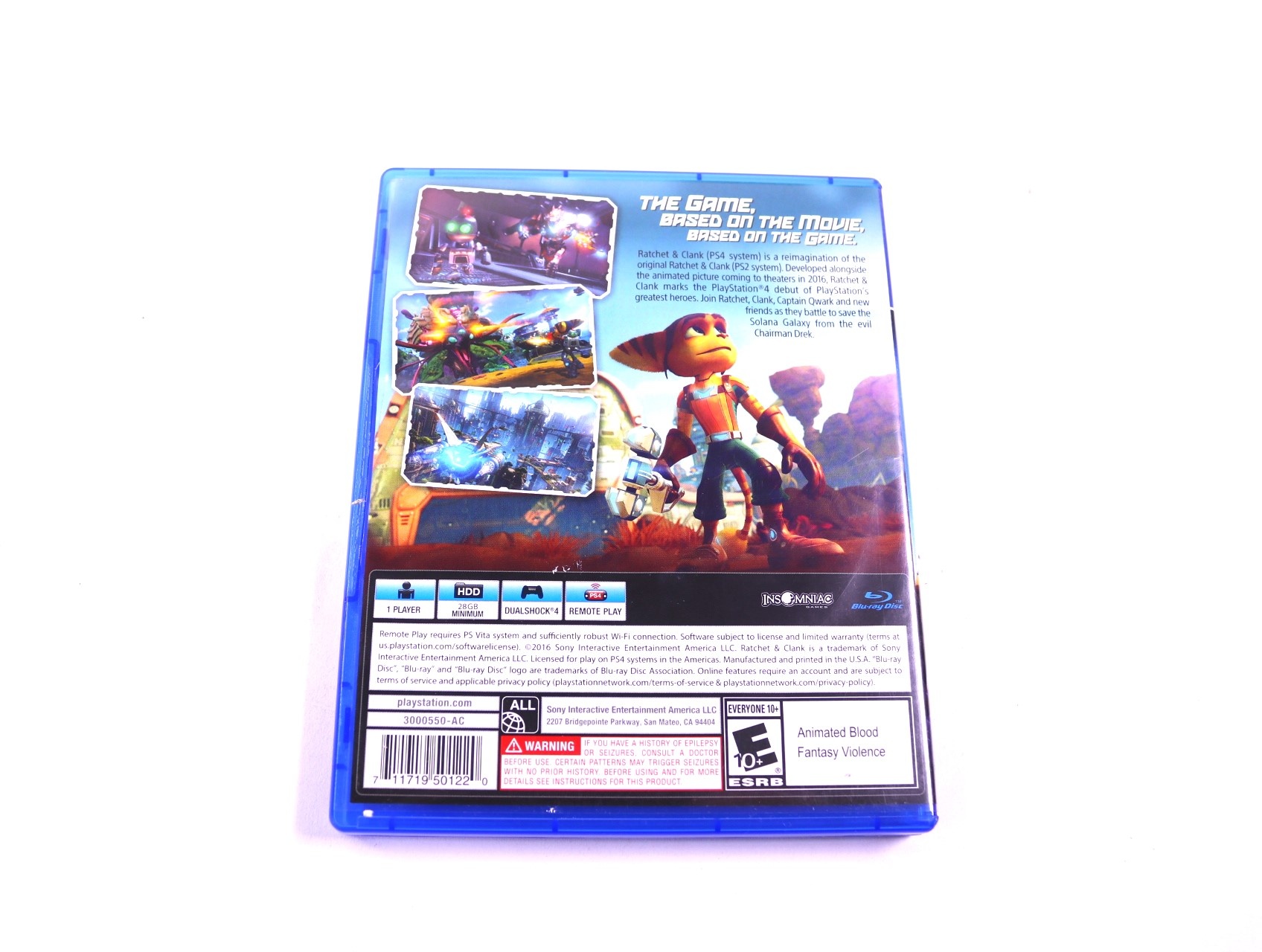 PlayStation 4 - Ratchet & Clank [Gebruikt] - Gebruikt - productfoto 2