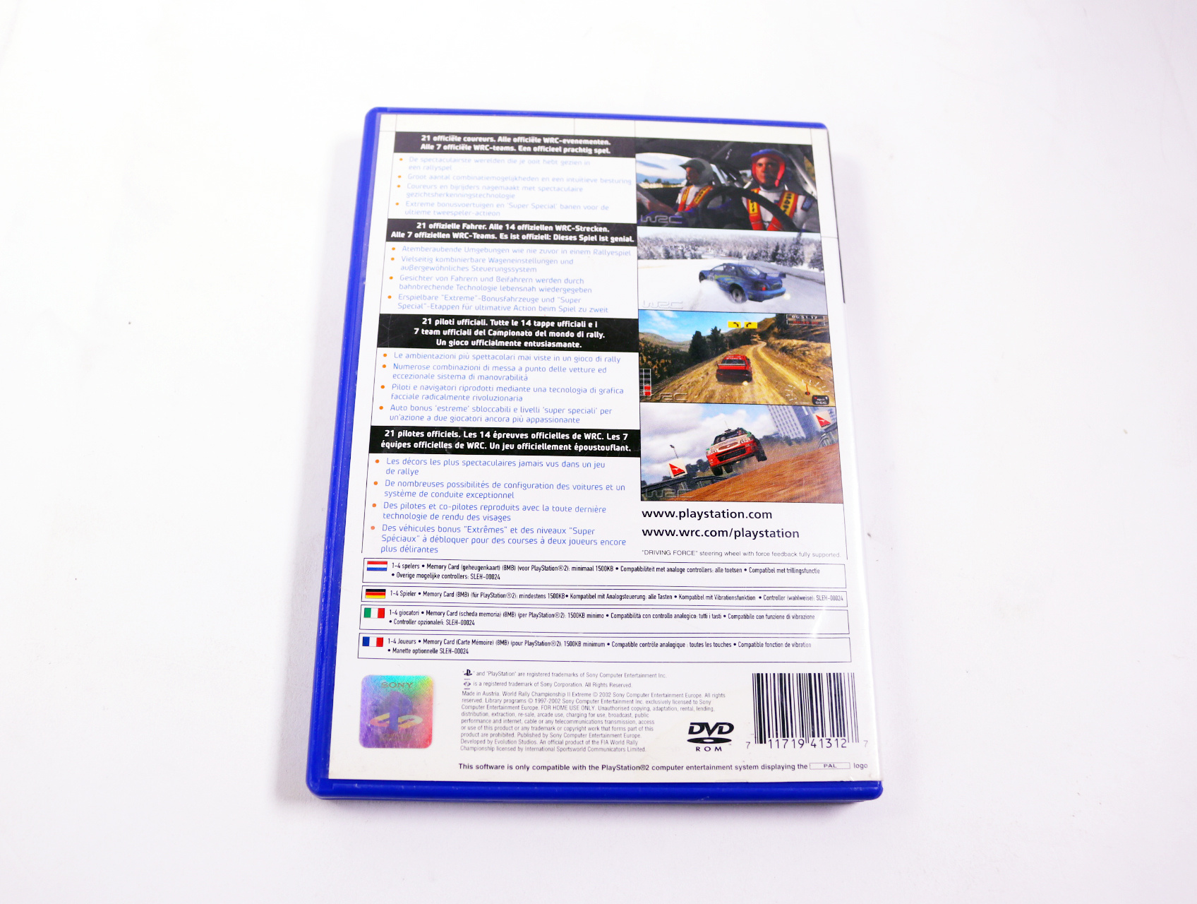 PlayStation 2 - WRC II Extreme - productfoto 2