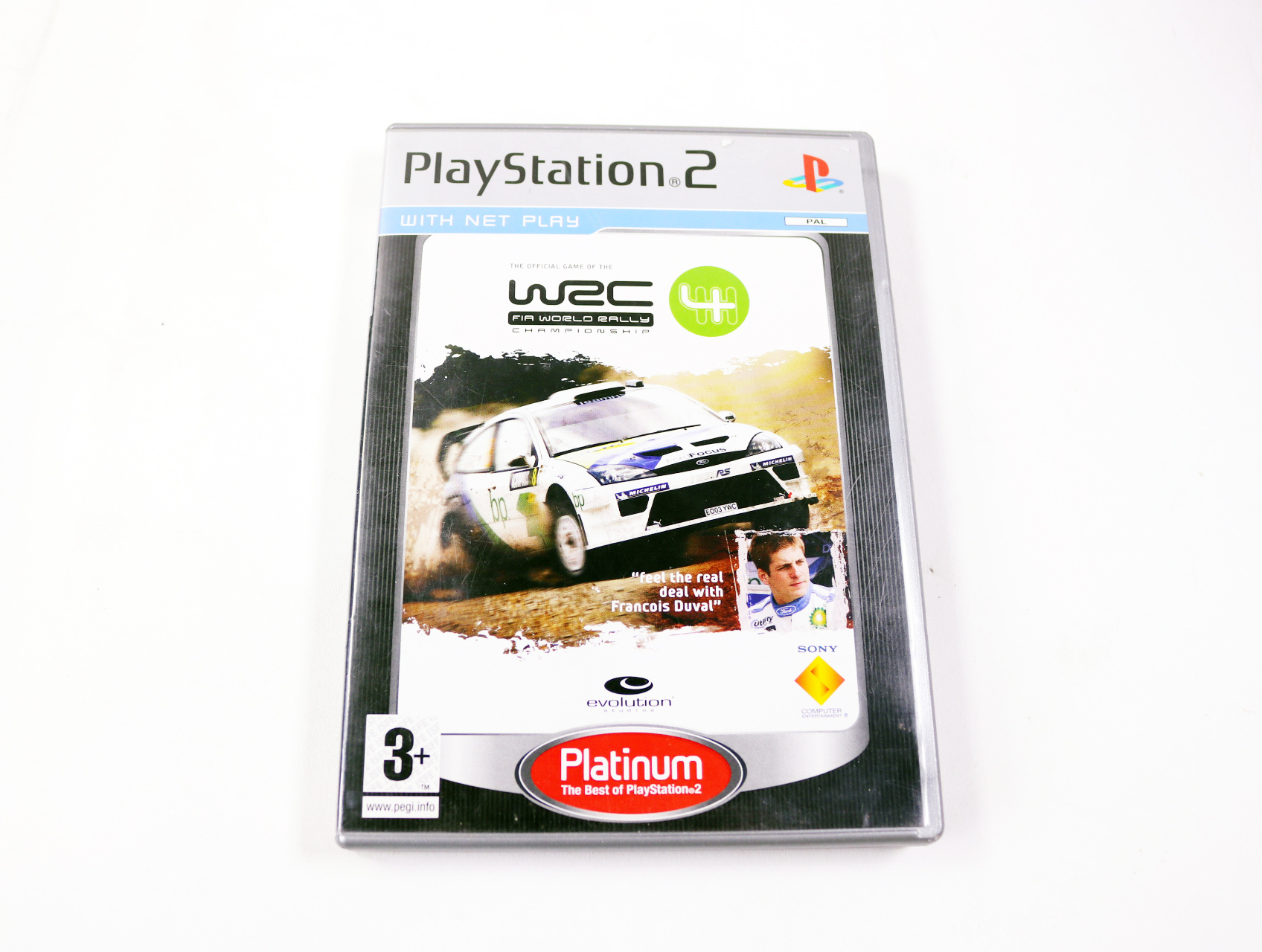 Playstation 2 - WRC 4: The Official Game of the FIA World Rally [Platinum]