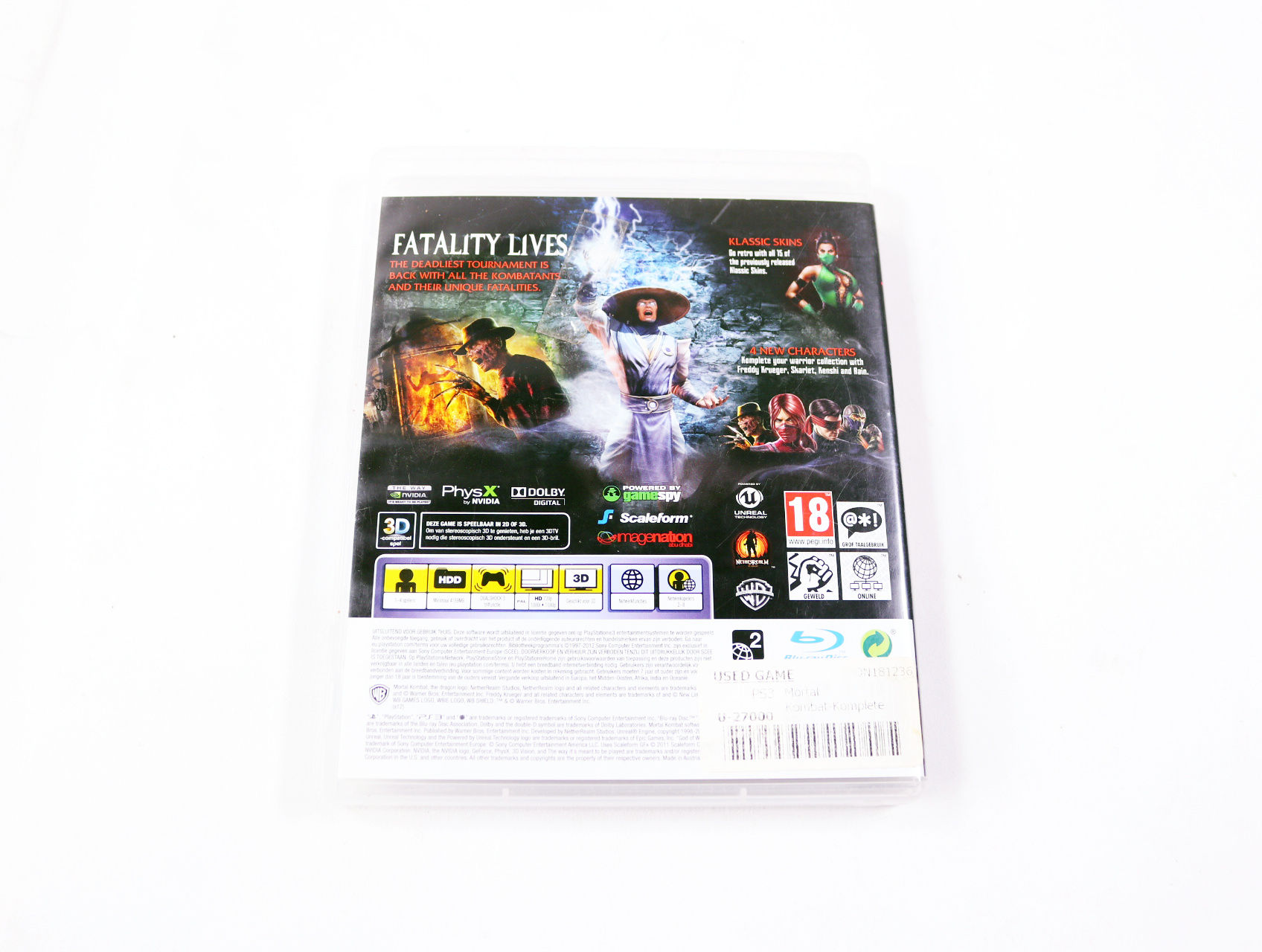 Playstation 3 - Mortal Kombat - Komplete Edition - productfoto 2