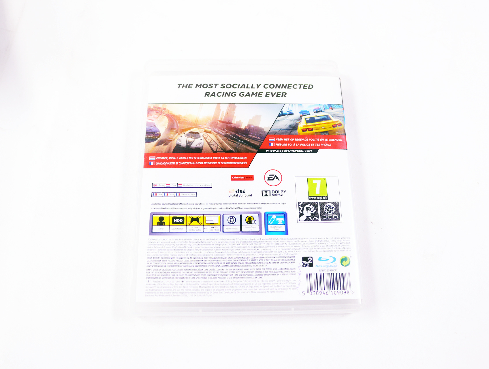 Playstation 3 - Need for Speed: Most Wanted - productfoto 2