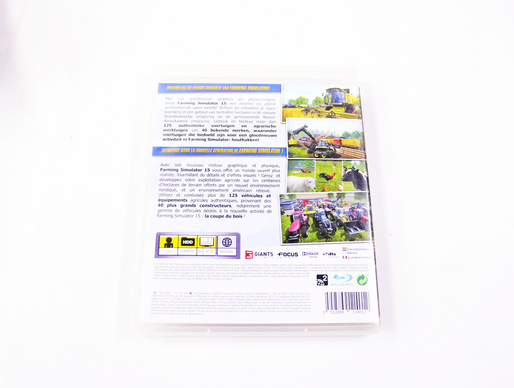 Playstation 3 - Farming Simulator 15 - productfoto 2