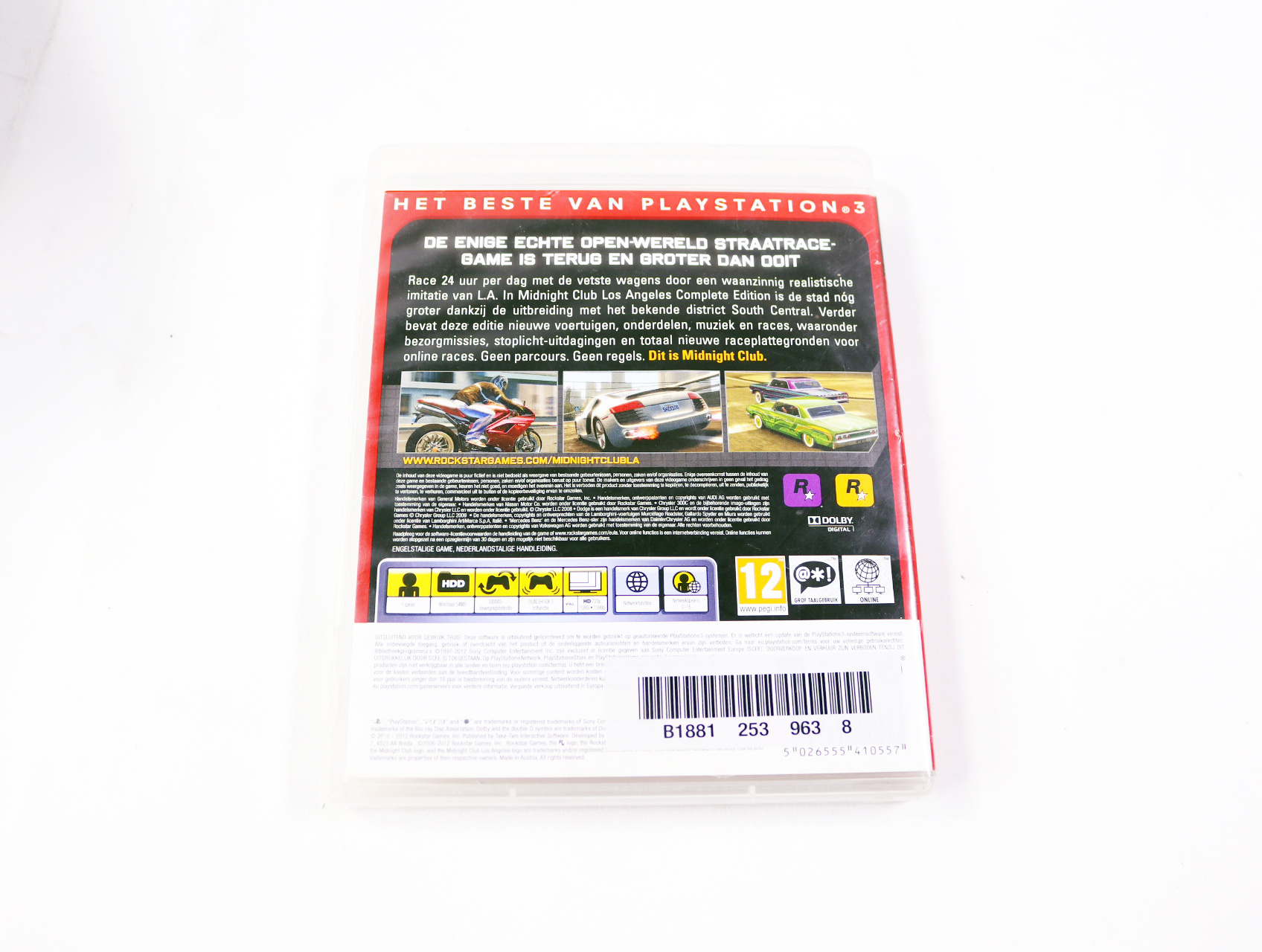 PlayStation 3 - Midnight Club: Los Angeles Complete Edition [Essentials] - productfoto 2
