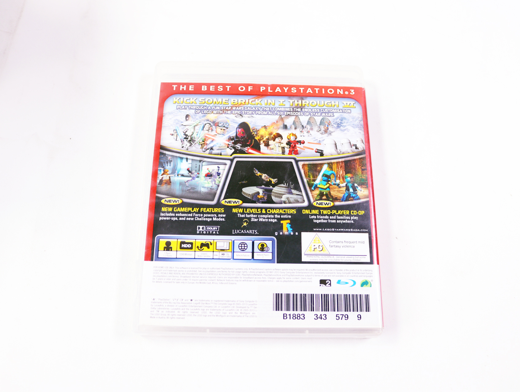 Playstation 3 - LEGO Star Wars: The Complete Saga [Essentials] - productfoto 2