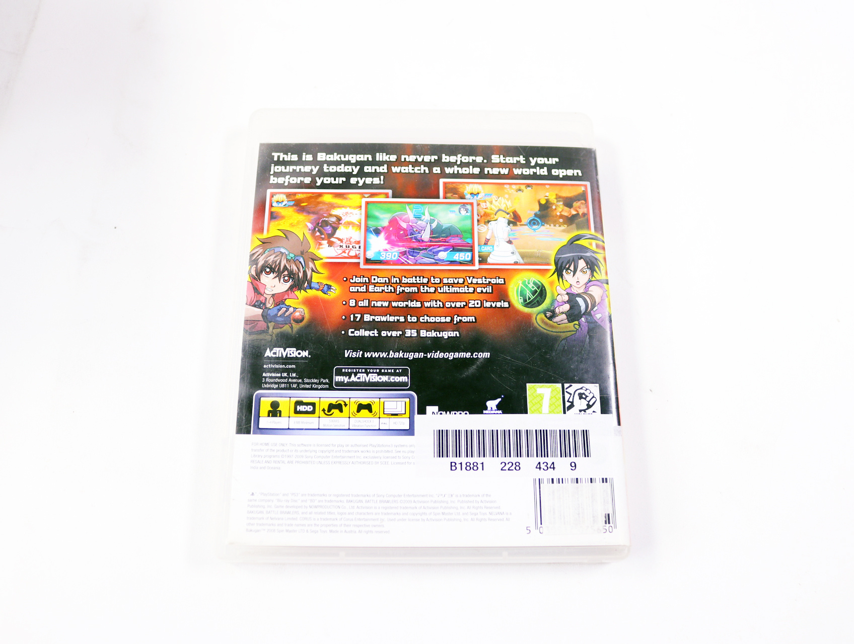 Playstation 3 - Bakugan Battle Brawlers - productfoto 2