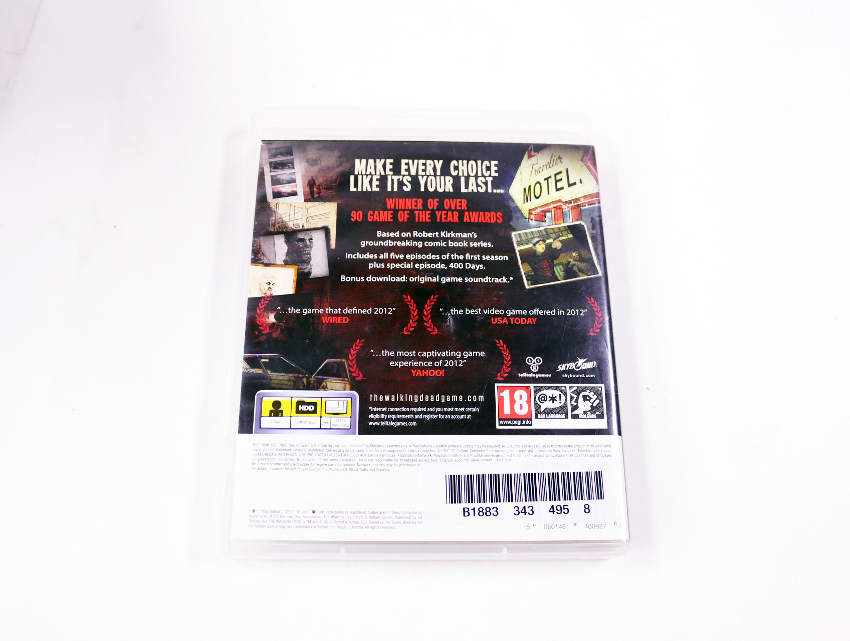 PlayStation 3 - The Walking Dead: Game of the Year Edition - productfoto 2
