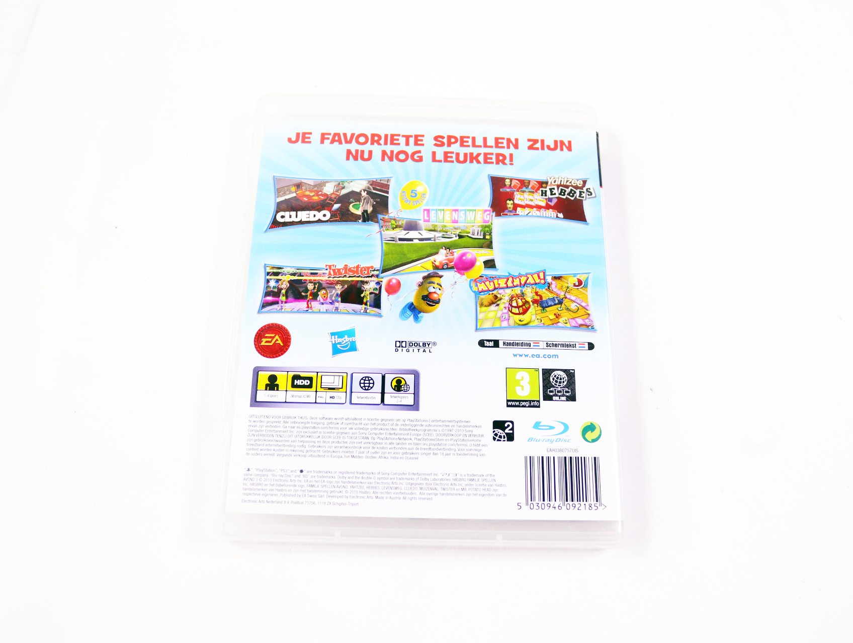 PlayStation 3 - Hasbro Family Game Night 3 - EA Bright Light - productfoto 2