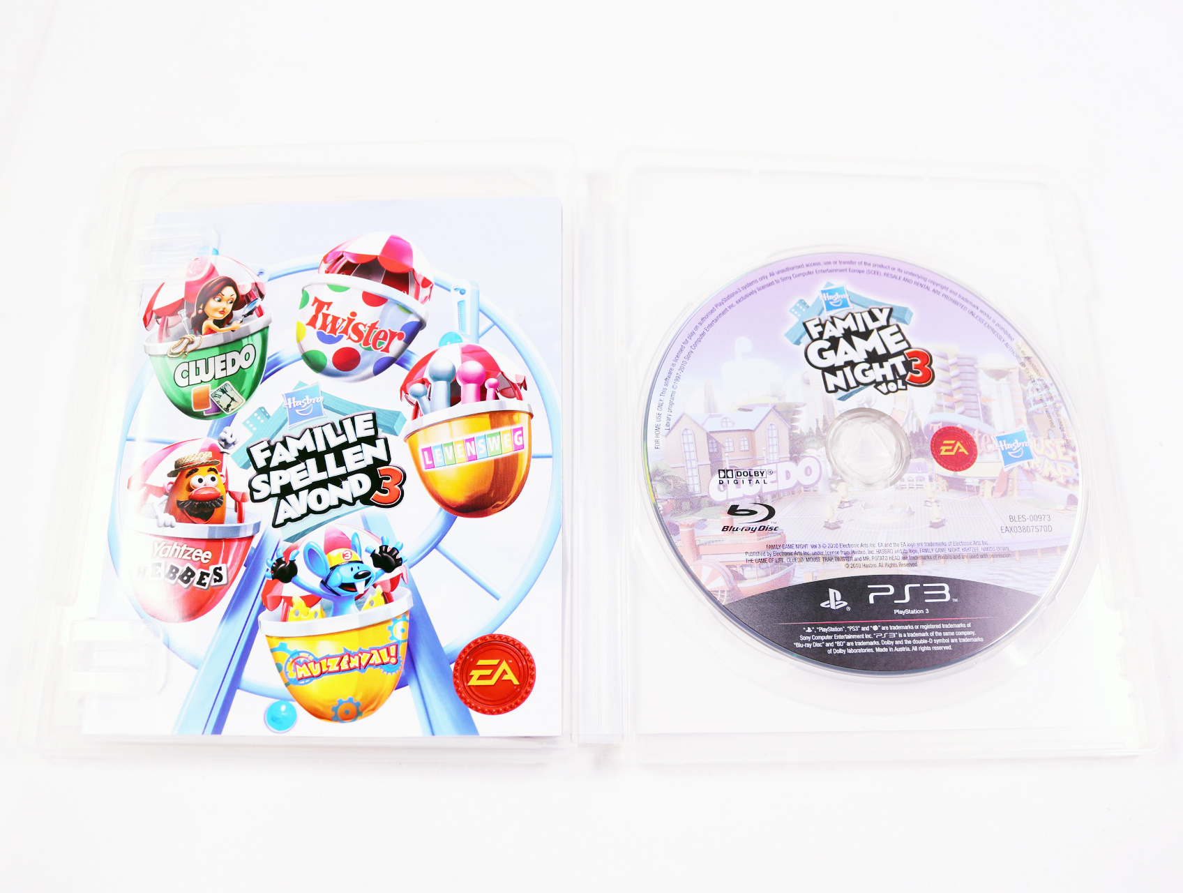PlayStation 3 - Hasbro Family Game Night 3 - EA Bright Light - productfoto 3