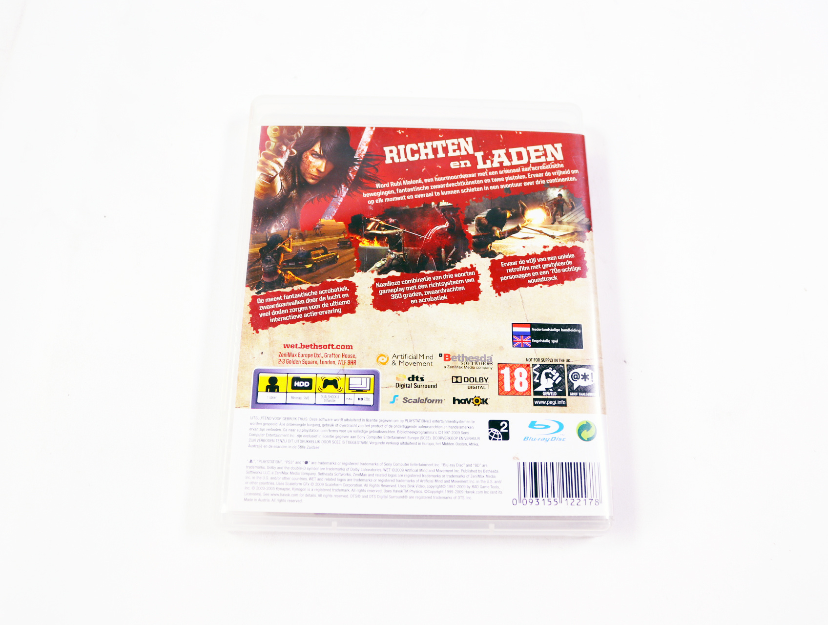 Playstation 3 - Wet - productfoto 2