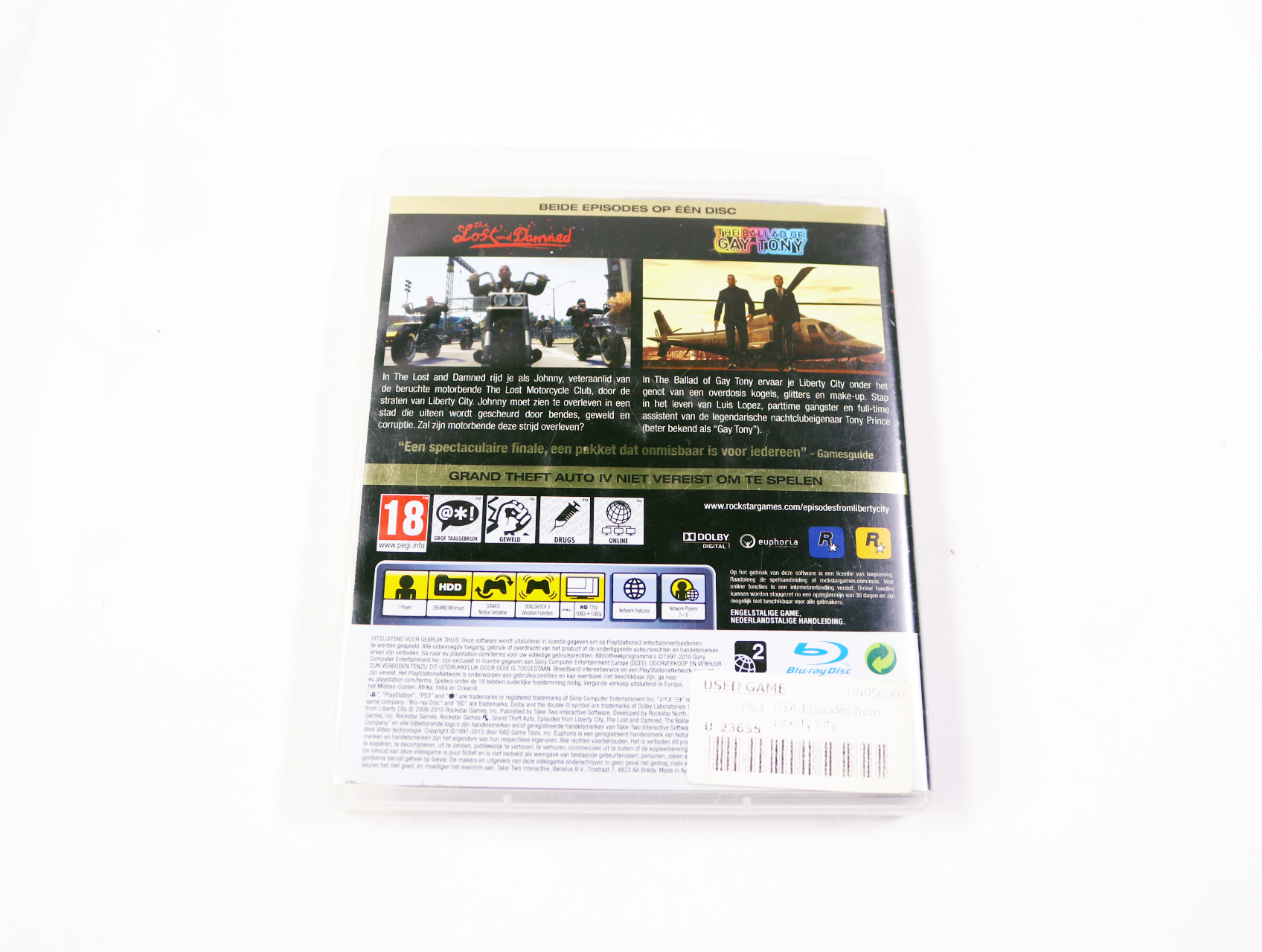 Playstation 3 - Grand Theft Auto: Episodes From Liberty City - productfoto 2