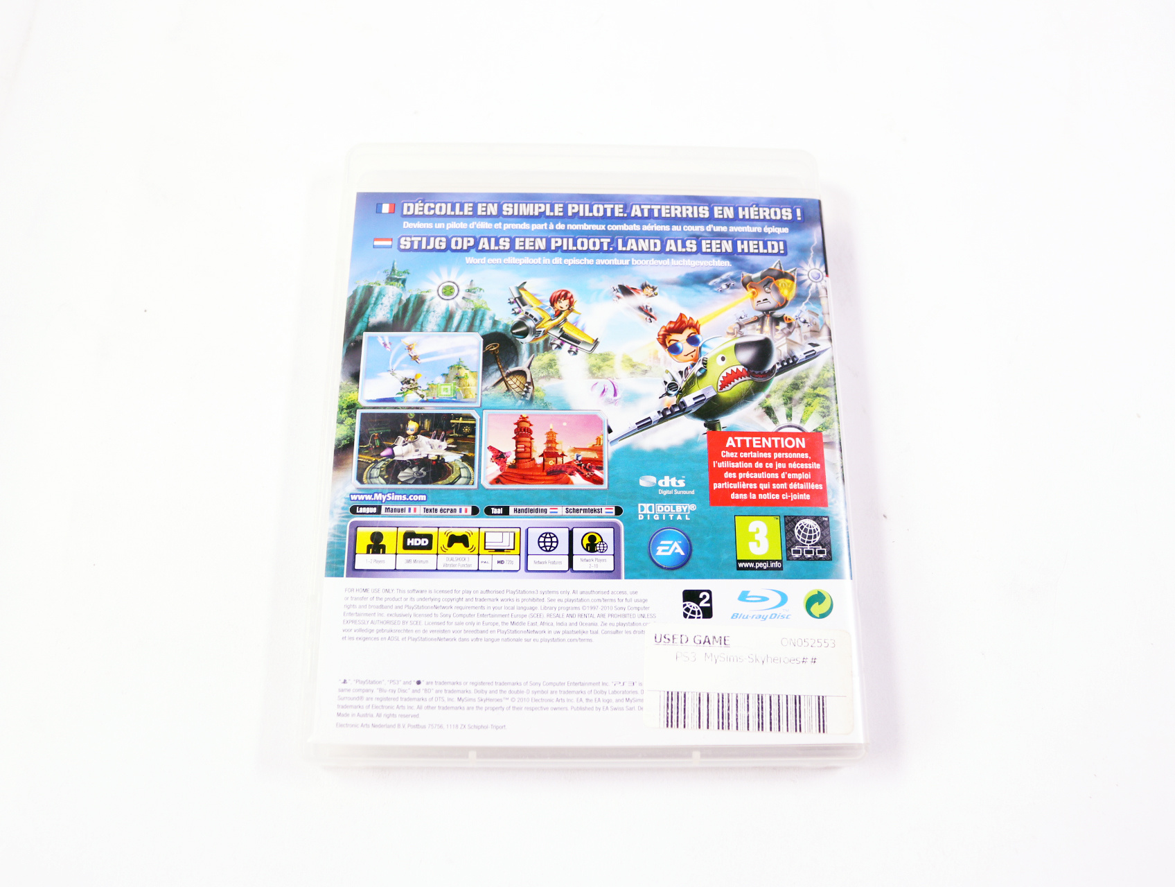 Playstation 3 - MySims SkyHeroes - productfoto 2