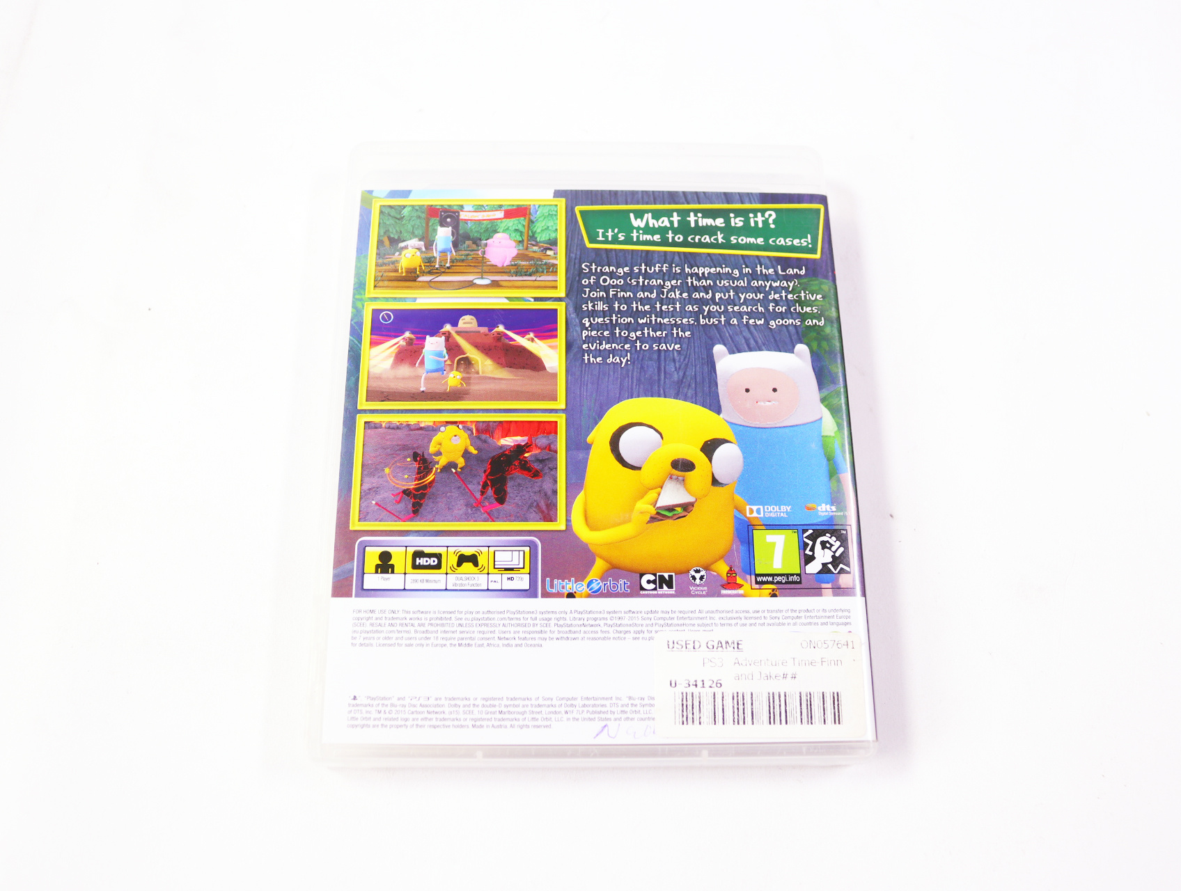 Playstation 3 - Adventure Time: Finn & Jake Investigations - productfoto 2