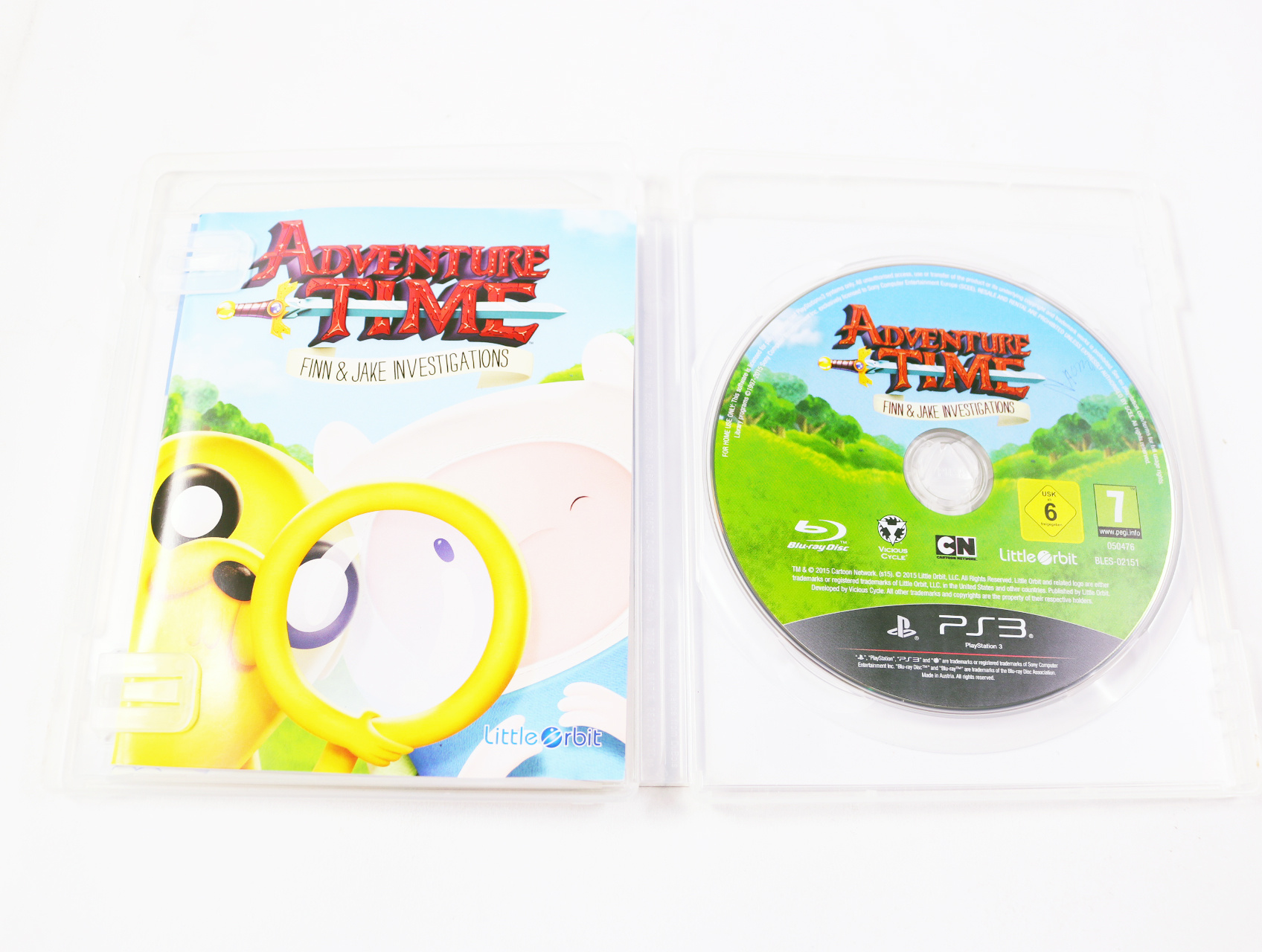 Playstation 3 - Adventure Time: Finn & Jake Investigations - productfoto 3