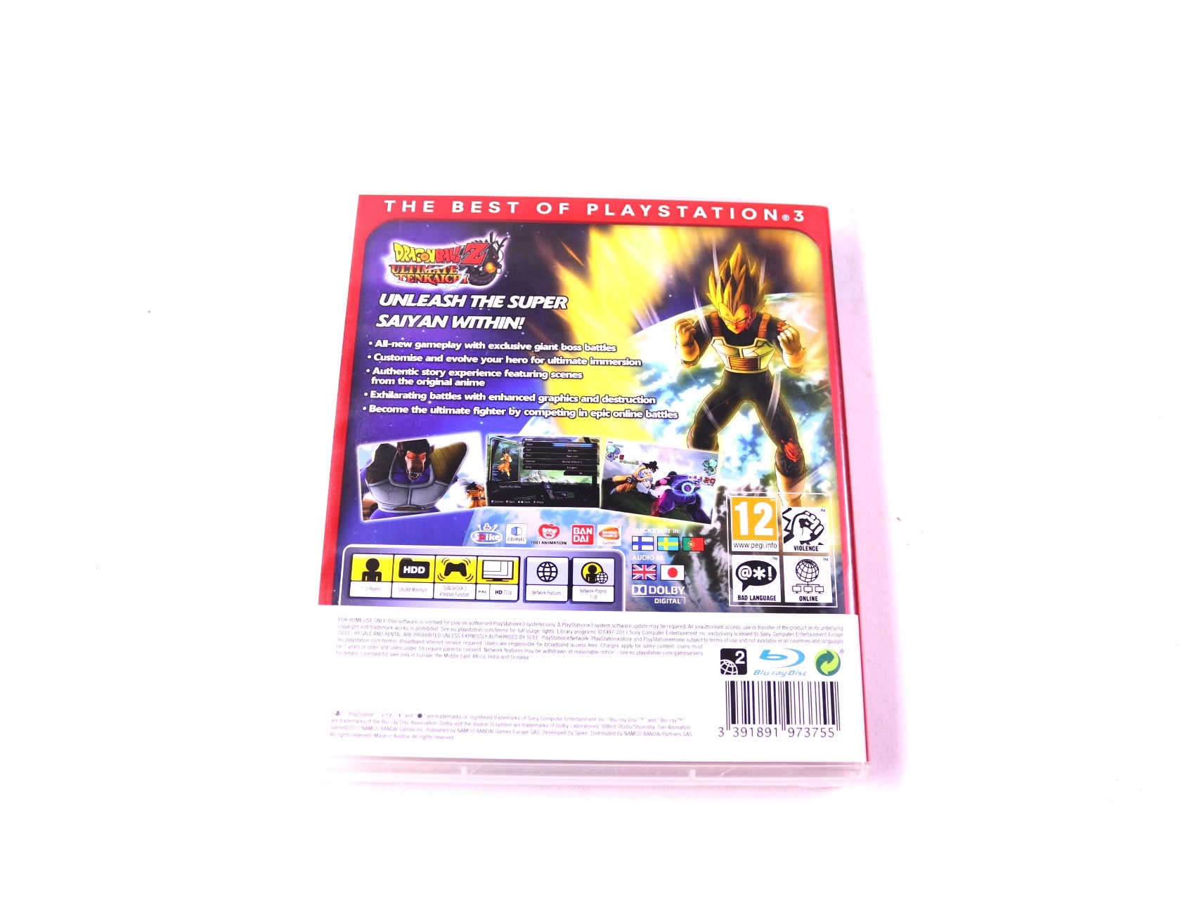 PlayStation 3 - Dragon Ball Z: Ultimate Tenkaichi [Essentials] - productfoto 2