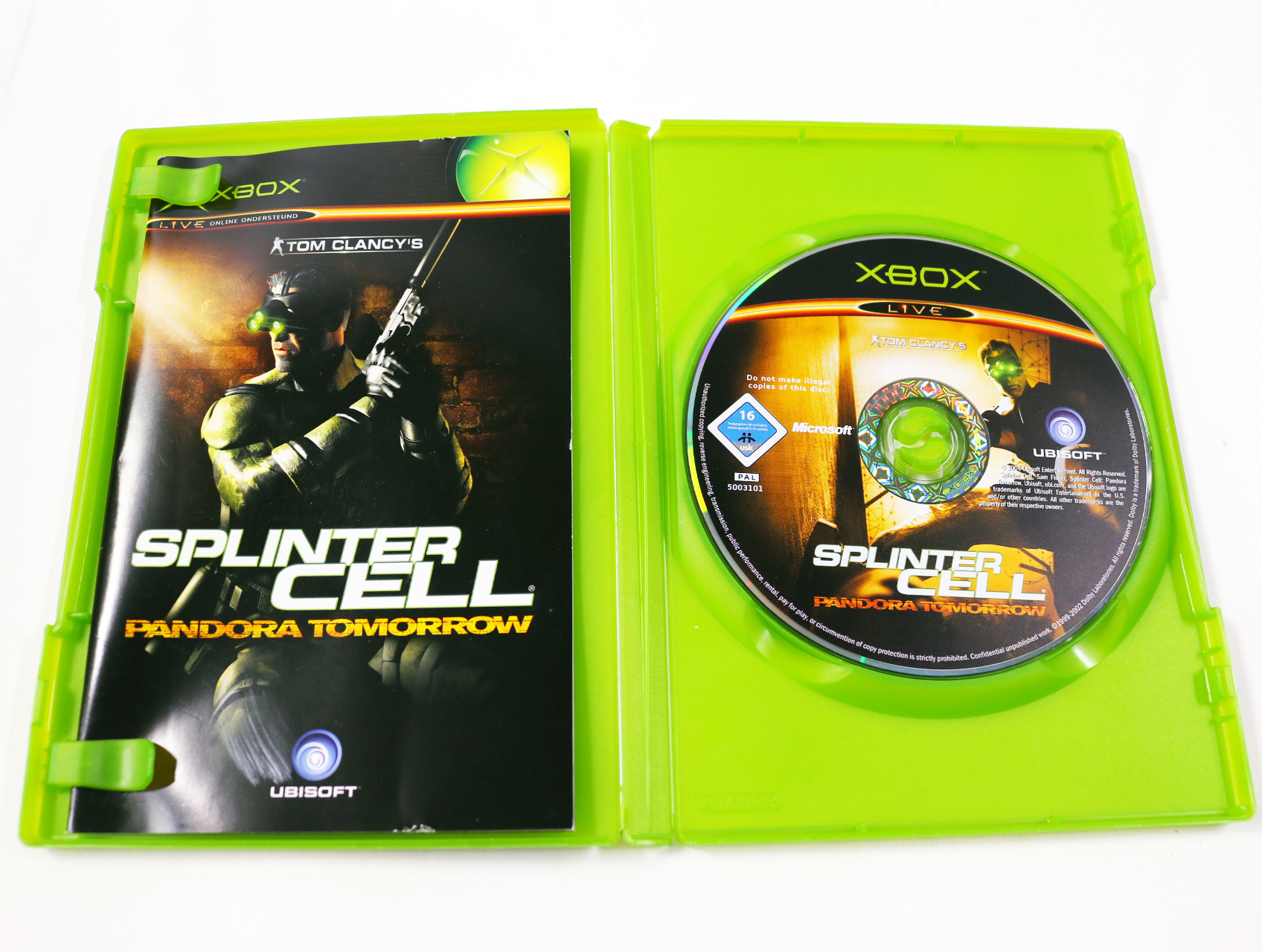Xbox Classic - Tom Clancy's Splinter Cell: Pandora Tomorrow - productfoto 3