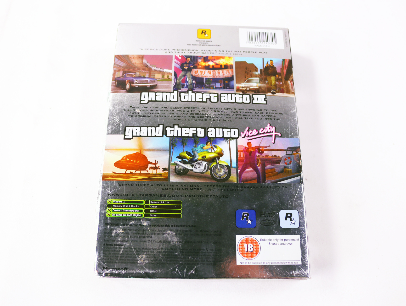 Xbox Classic - Grand Theft Auto: Double Pack - productfoto 2