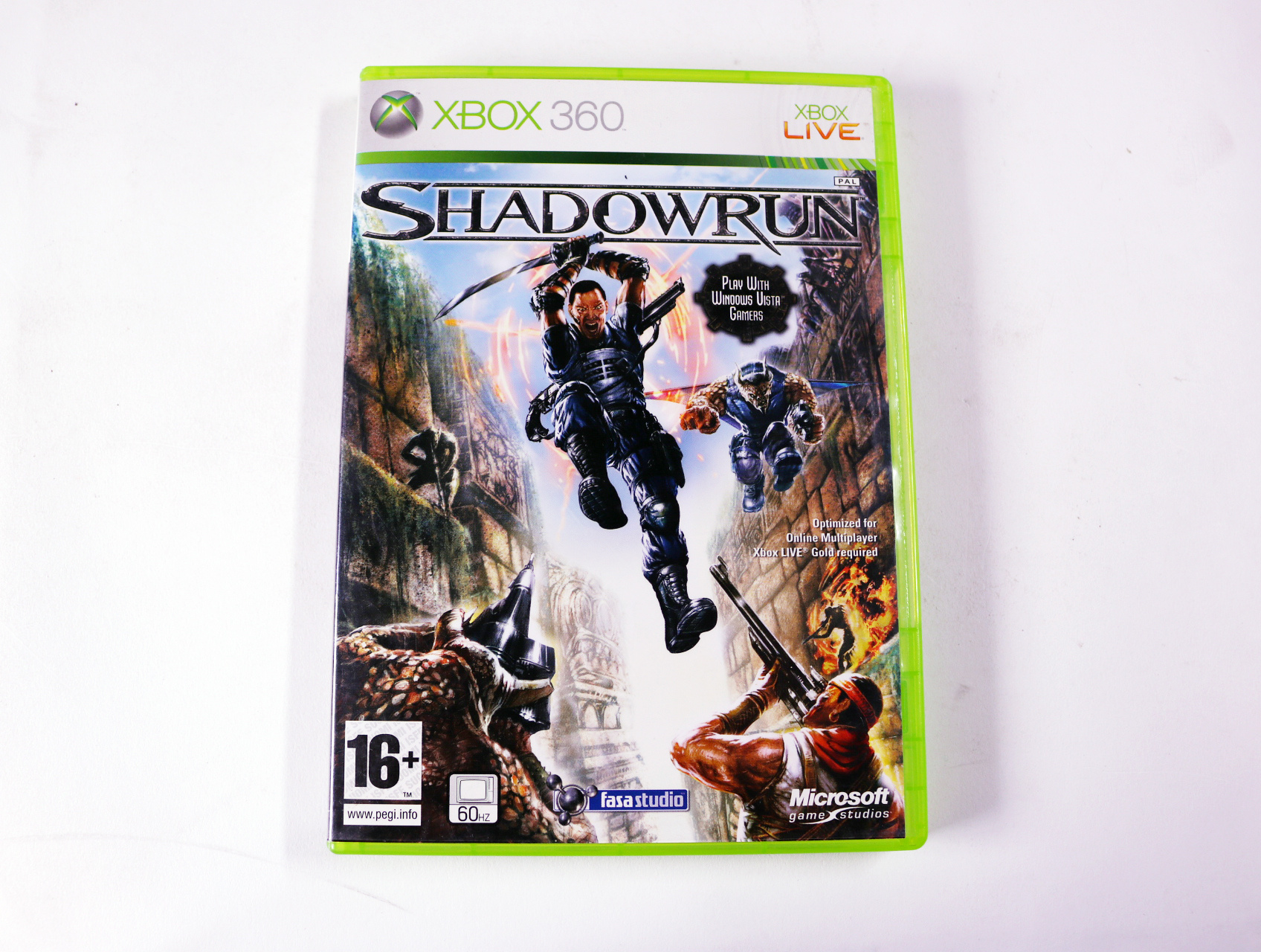 Xbox 360 - Shadowrun [No Manual]