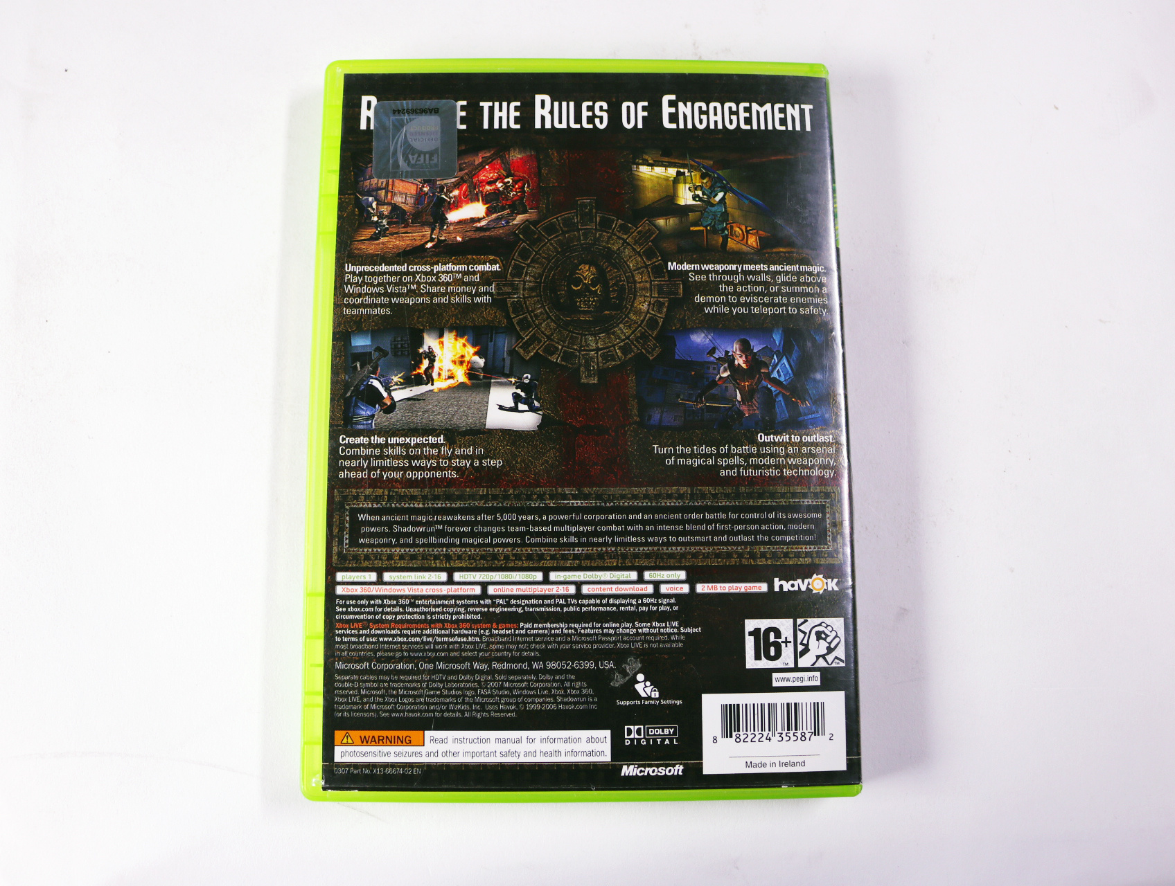 Xbox 360 - Shadowrun [No Manual] - productfoto 2