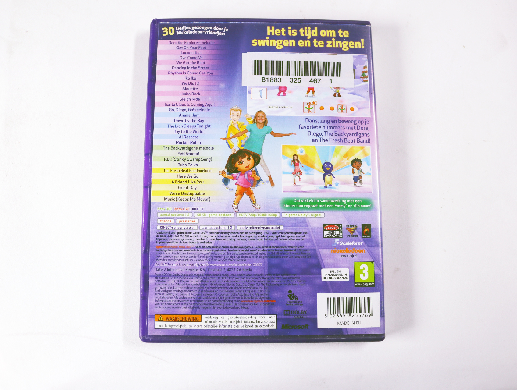 Xbox 360 - Nickelodeon Dance - productfoto 2