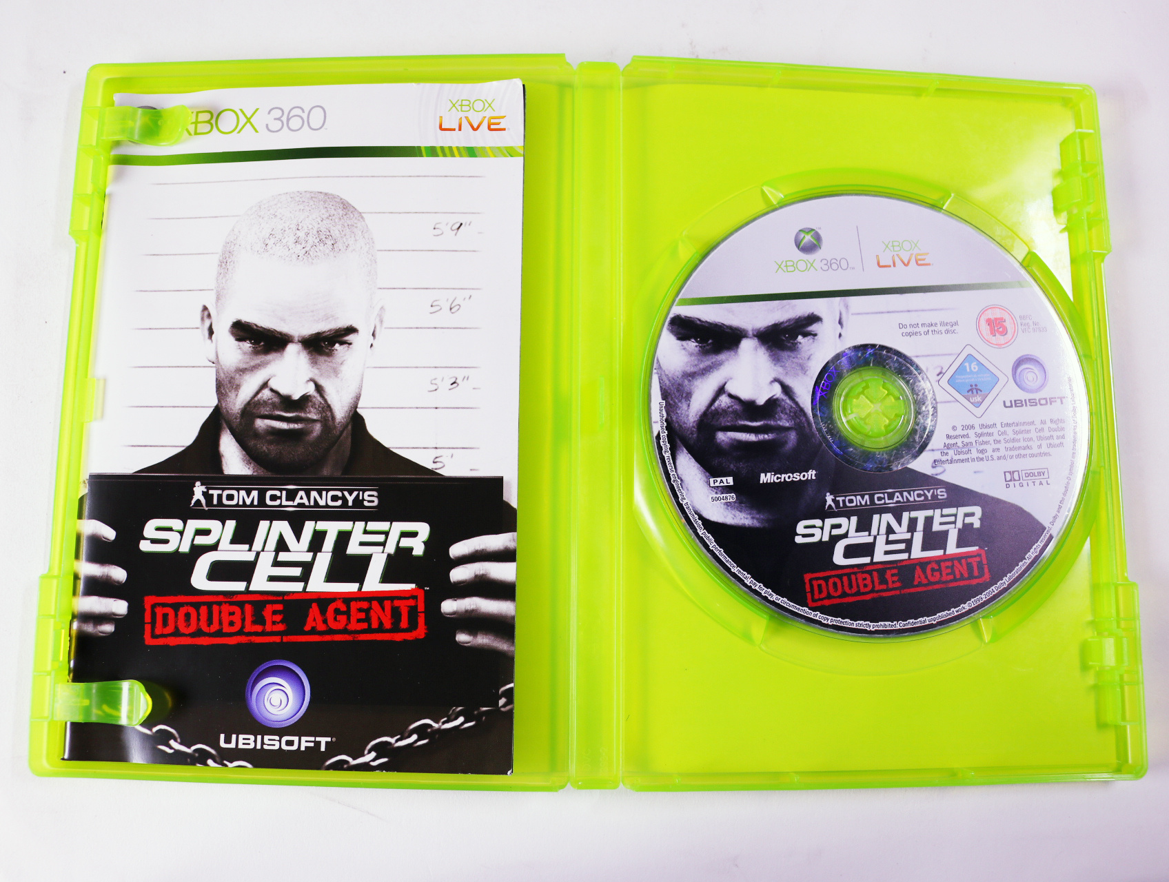 Xbox 360 - Tom Clancy's Splinter Cell: Double Agent [Promotion] - productfoto 3