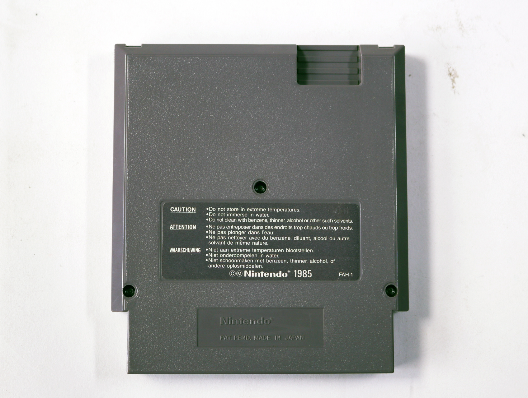 NES - Four Players' Tennis - productfoto 2