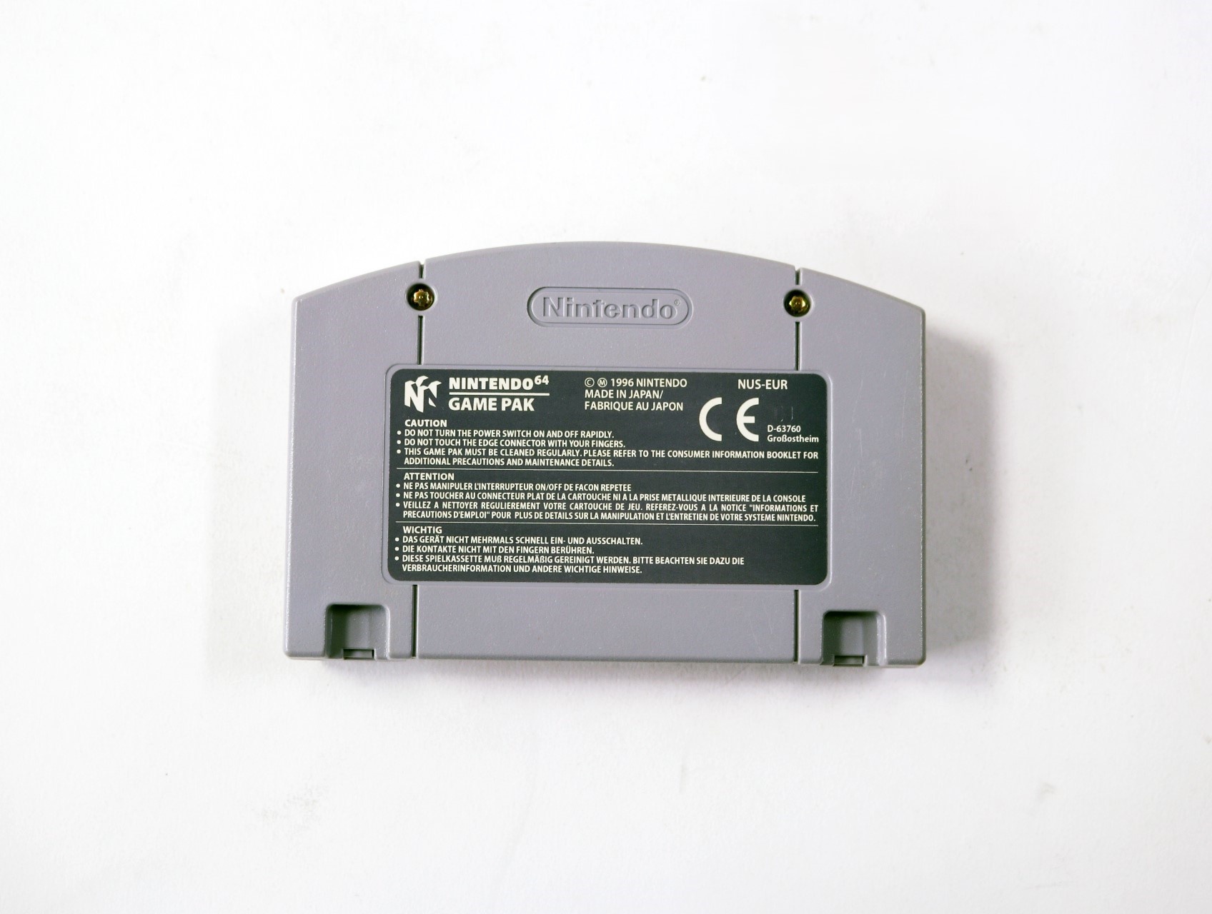 N64 - Killer Instinct Gold - productfoto 2