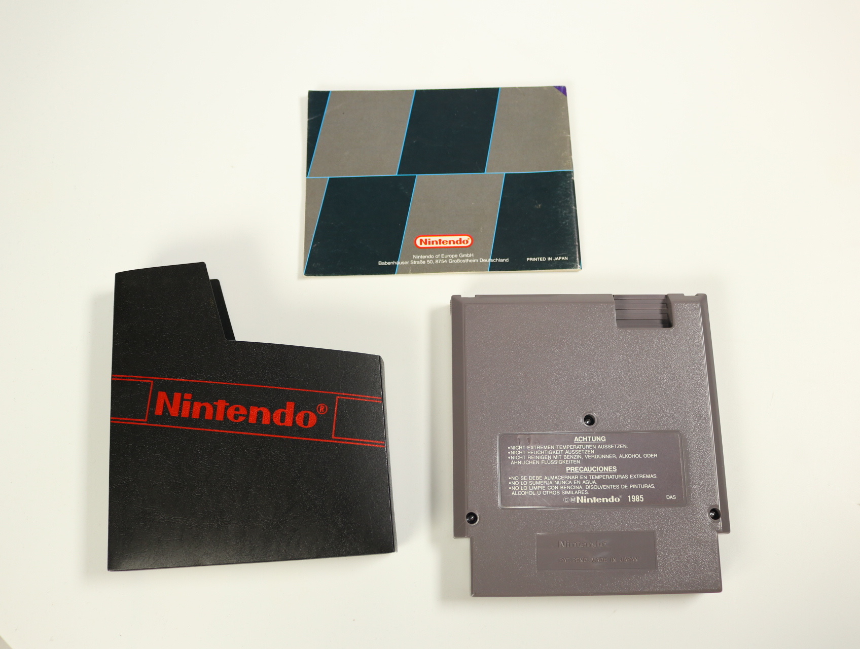 NES - Super Mario Bros Tetris Nintendo World Cup [met boekje] - productfoto 2