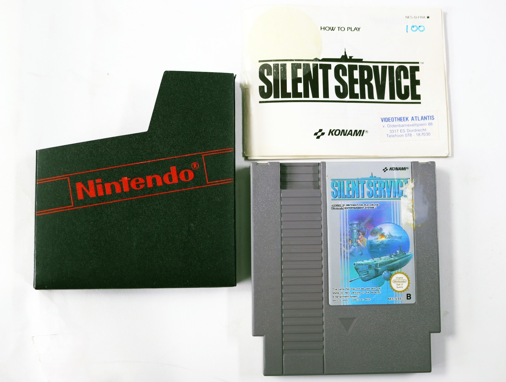 NES - Silent Service [met boekje]