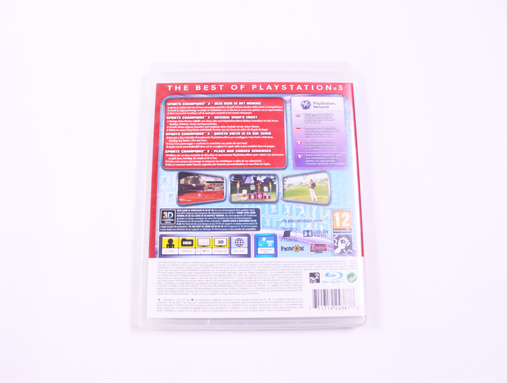 Playstation 3 - Sports Champions 2 [Essentials] - productfoto 2