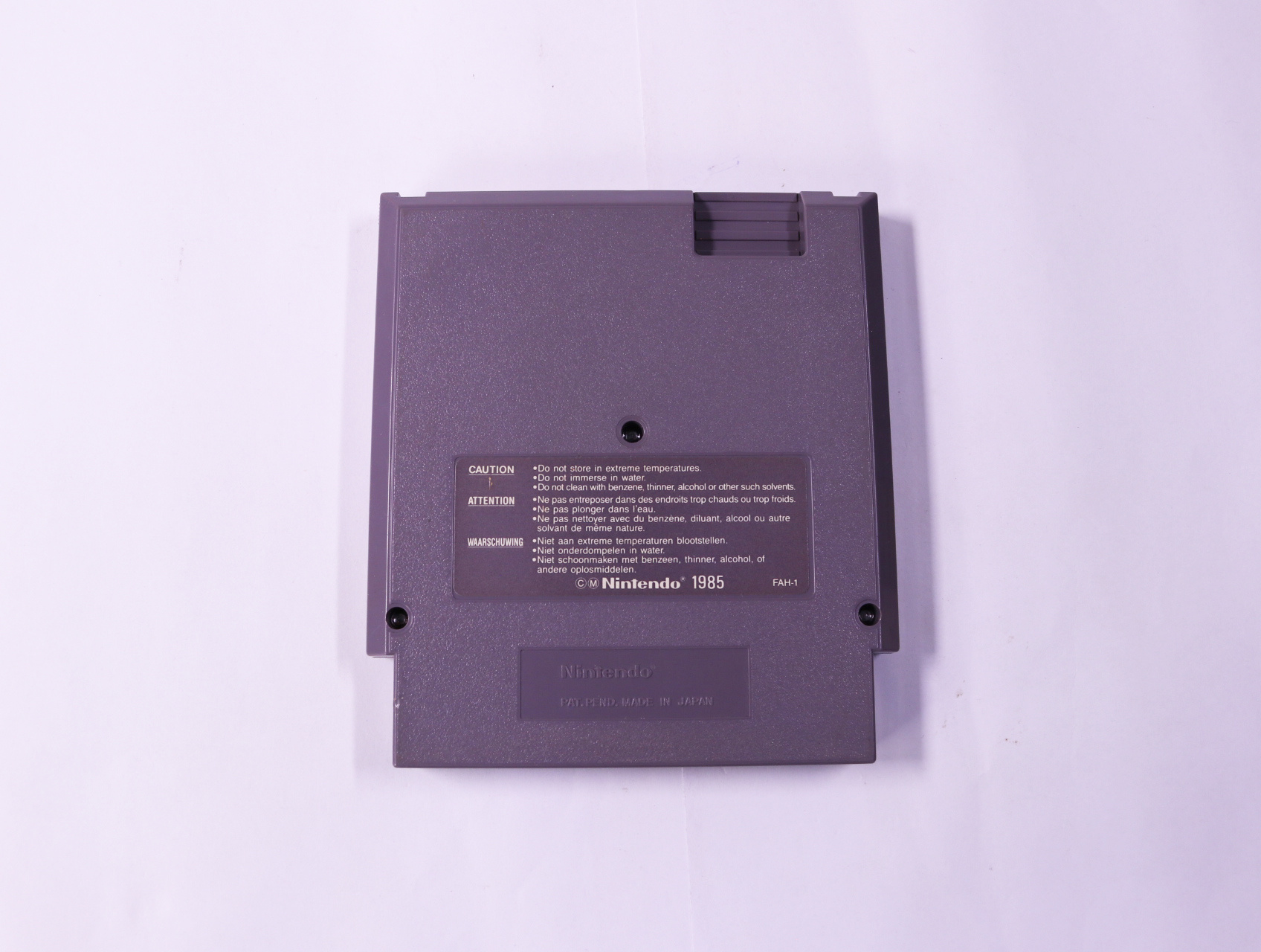 NES - Hammerin' Harry - productfoto 2