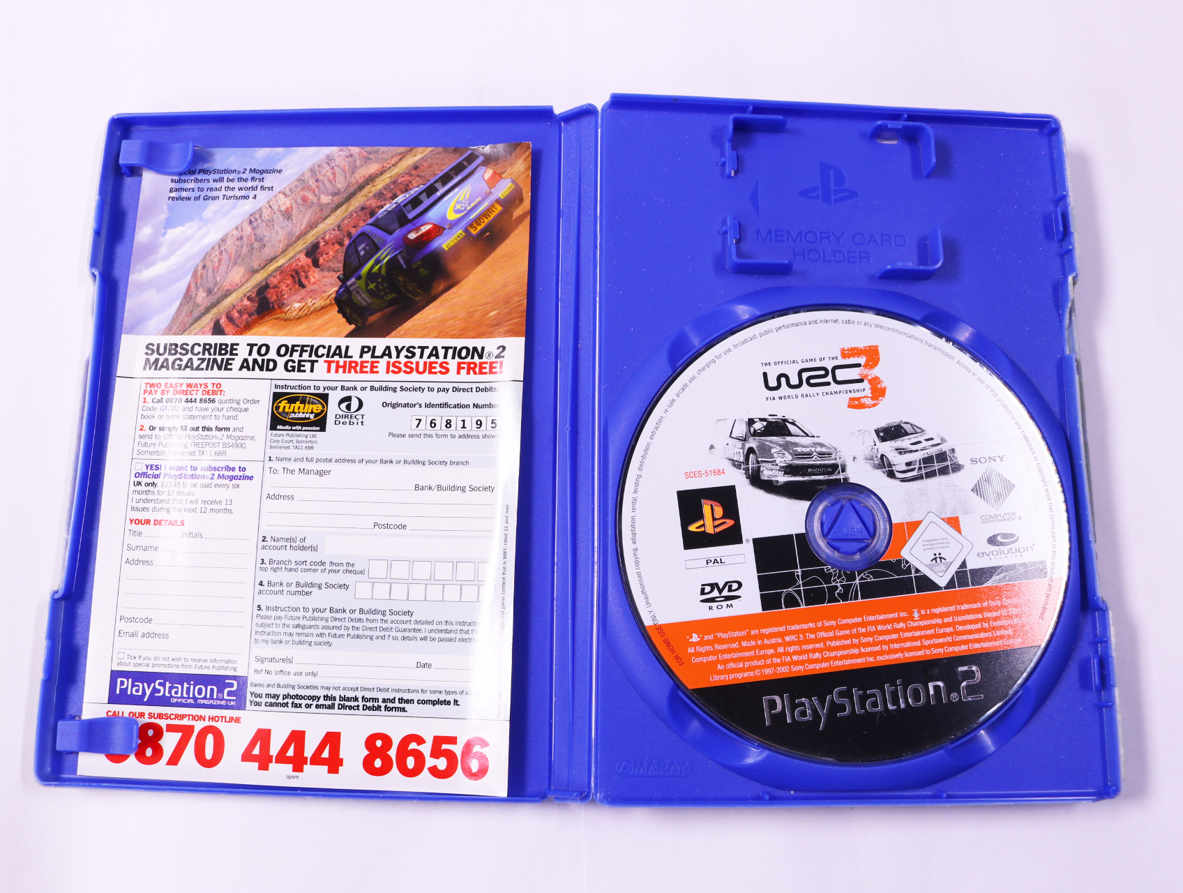 Playstation 2 - WRC 3: The Official Game of the FIA World Rally Championship - productfoto 3