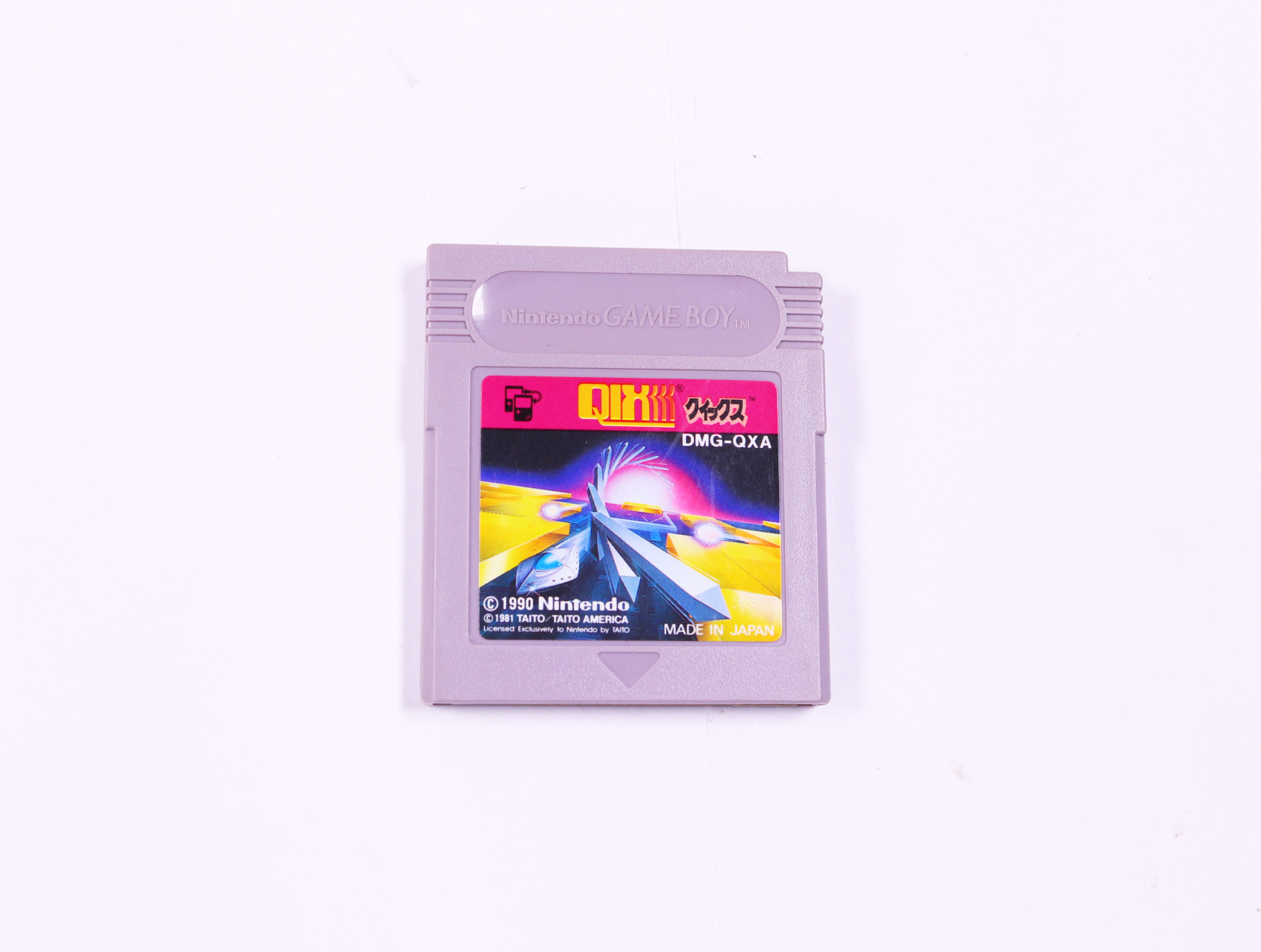 Game Boy - Qix - DMG-QXA  - Japans