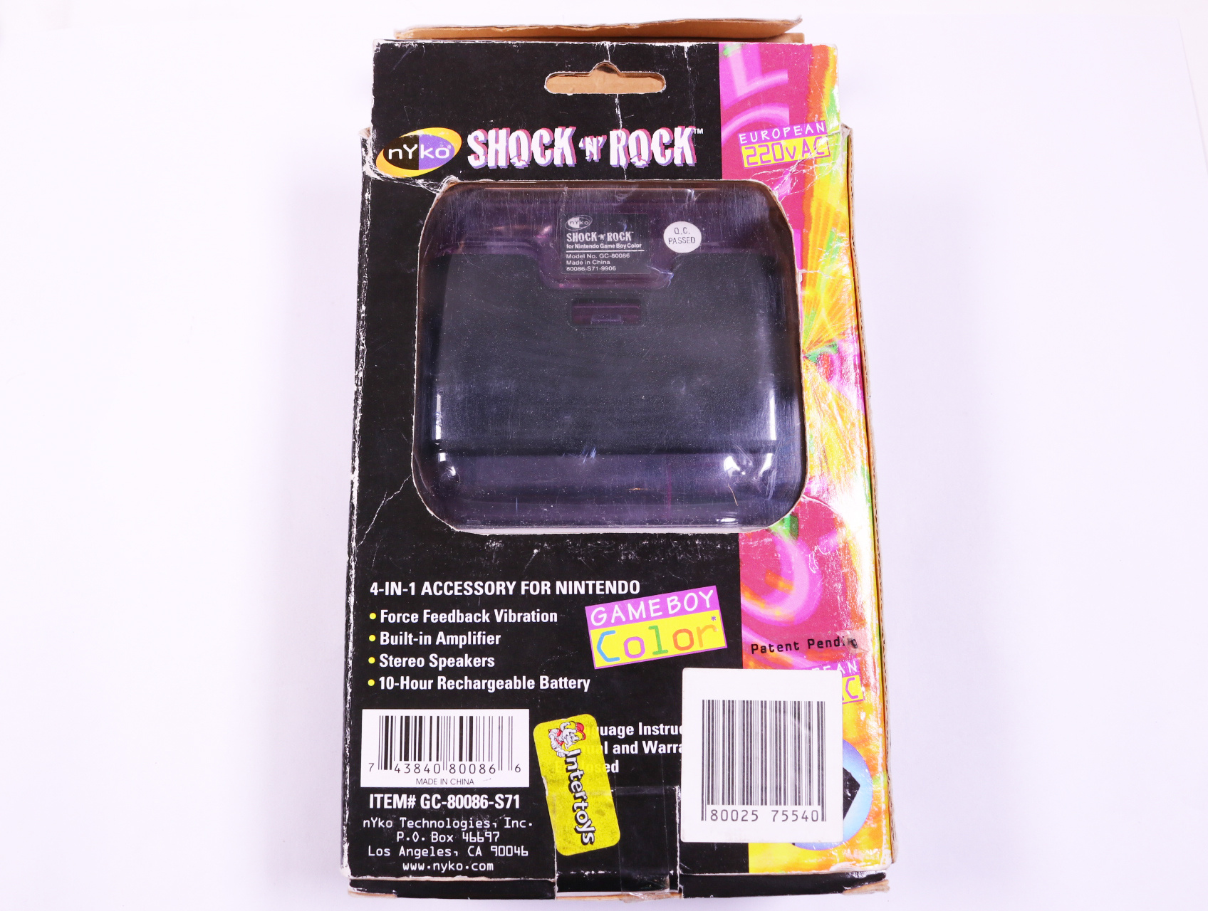 Game Boy - Shock'n'Rock - CIB - Nyko - productfoto 3