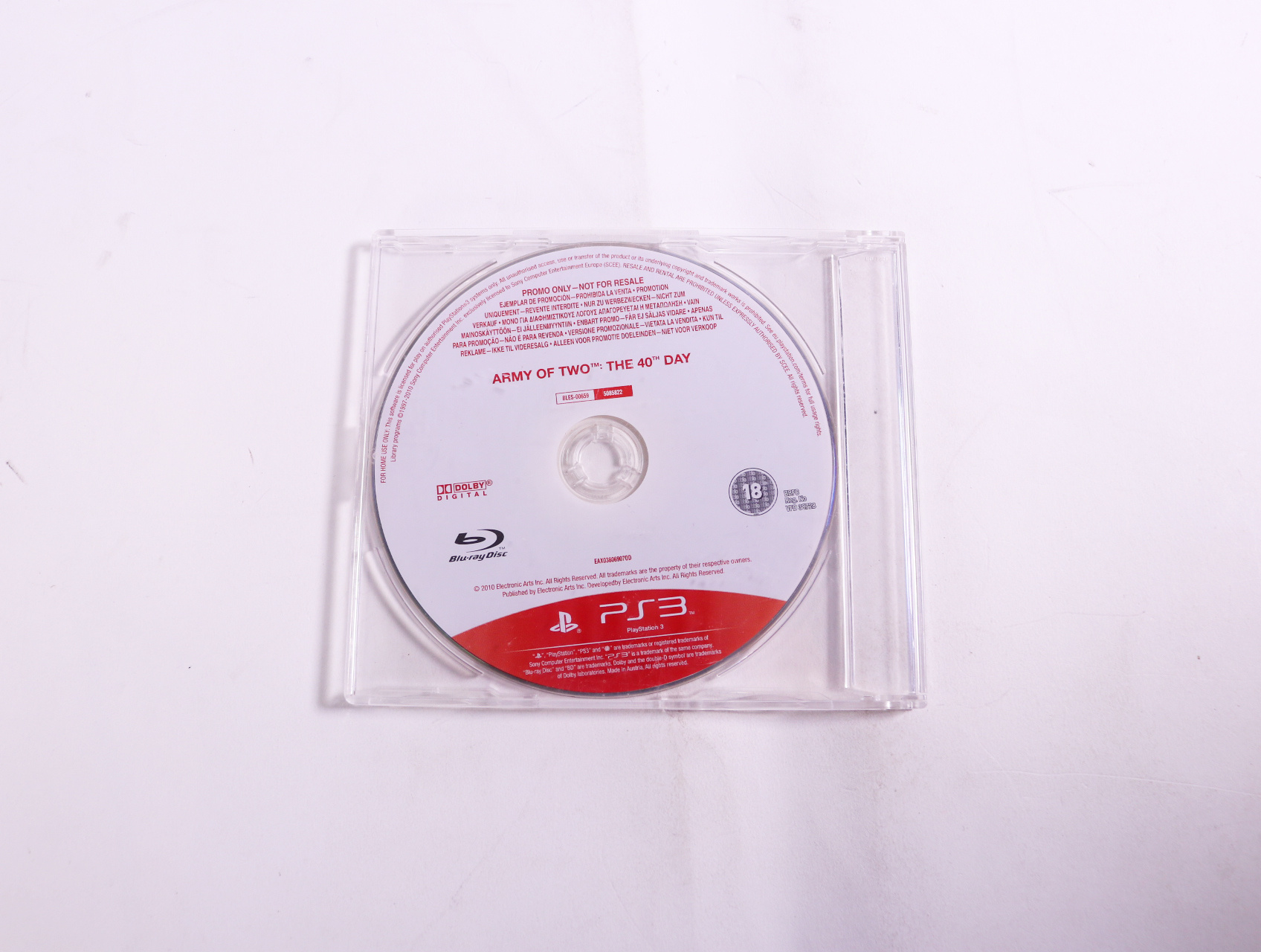 PlayStation 3 - Army of Two: The 40th Day [Promotion]