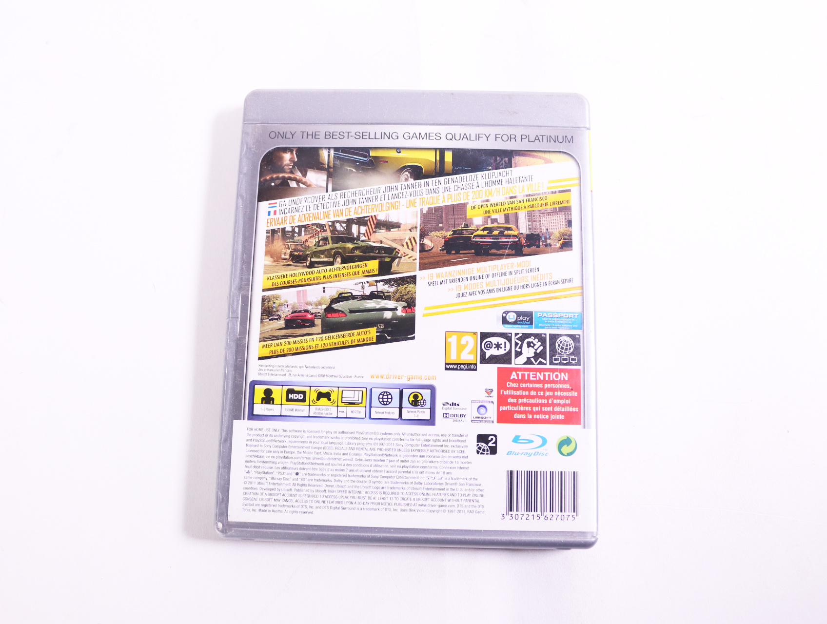 Playstation 3 - Driver: San Francisco [Platinum] - productfoto 2