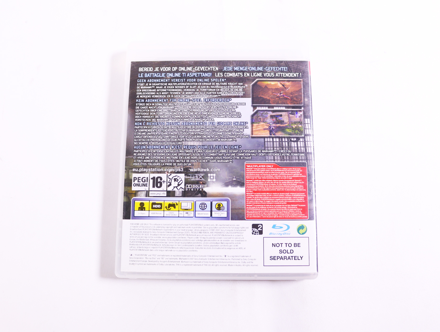 PlayStation 3 - Warhawk - productfoto 2