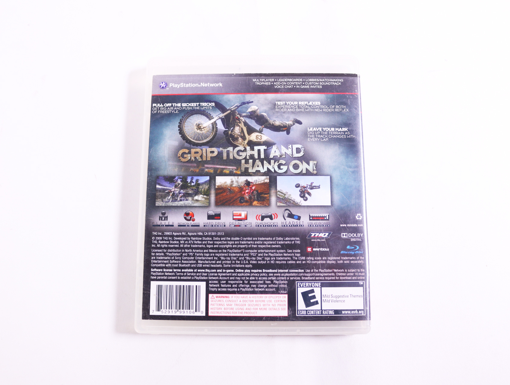 Playstation 3 - MX vs. ATV Reflex - productfoto 2