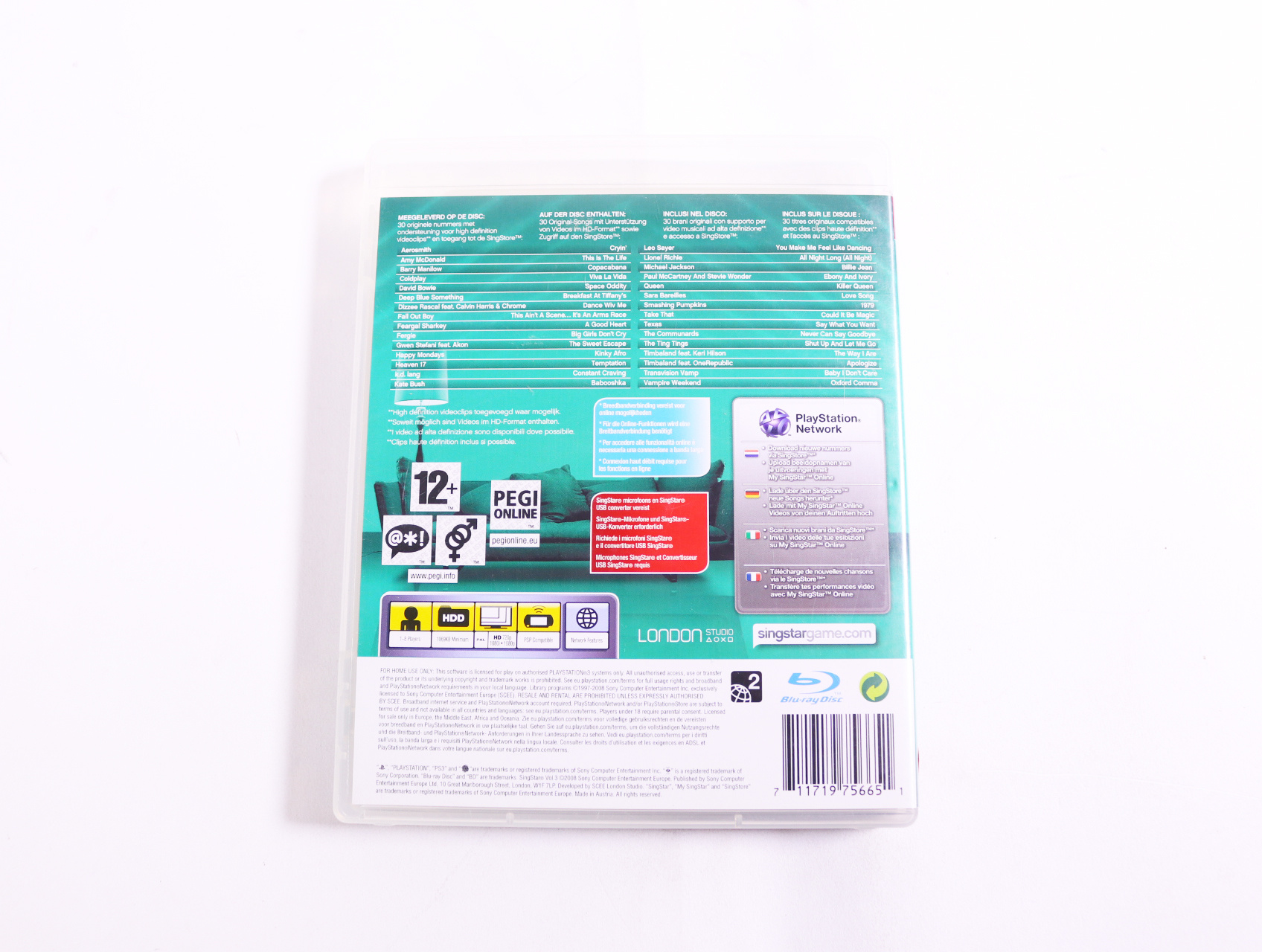 PlayStation 3 - SingStar Vol. 3 - productfoto 2
