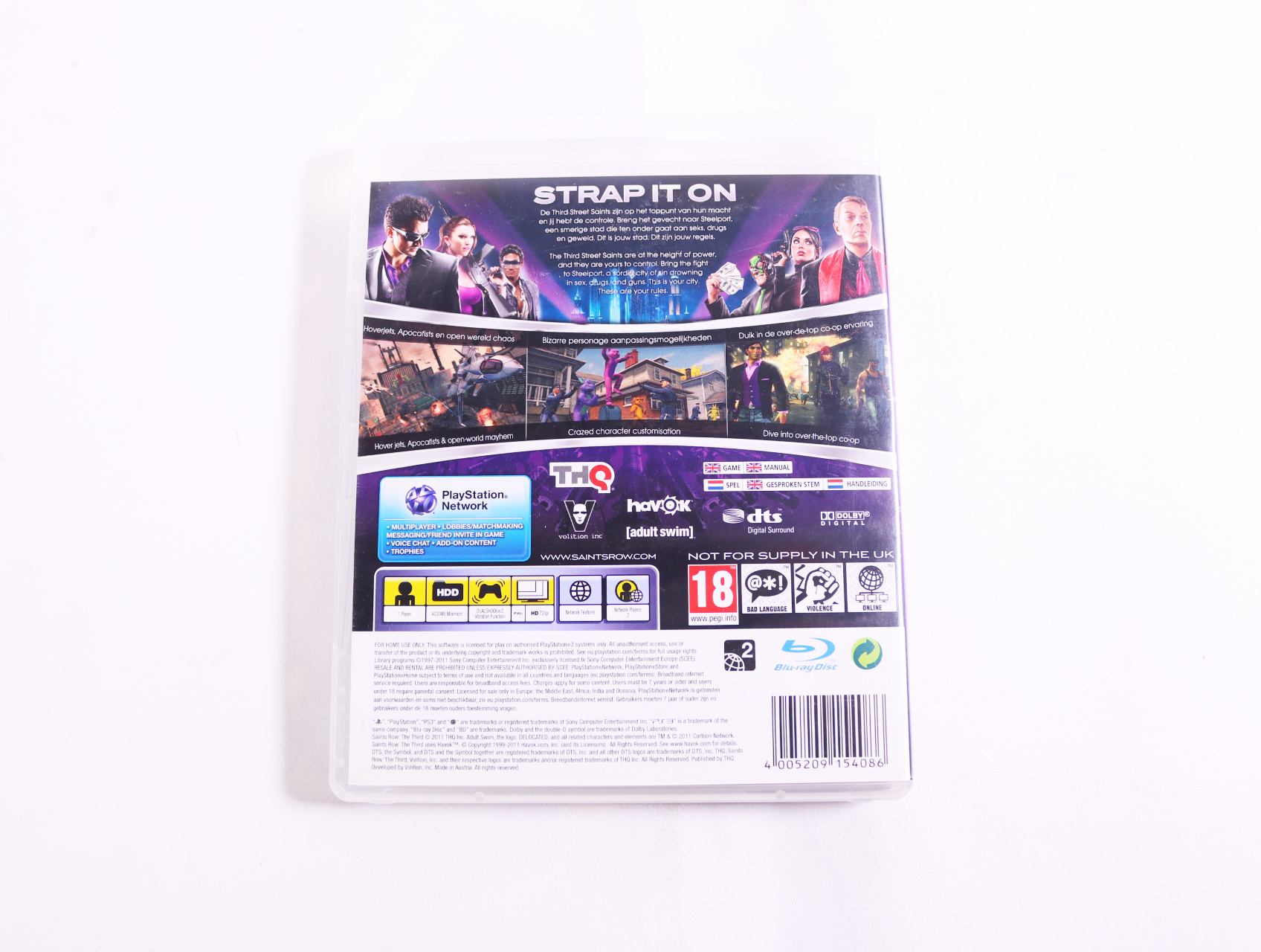 PlayStation 3 - Saints Row: The Third - productfoto 2