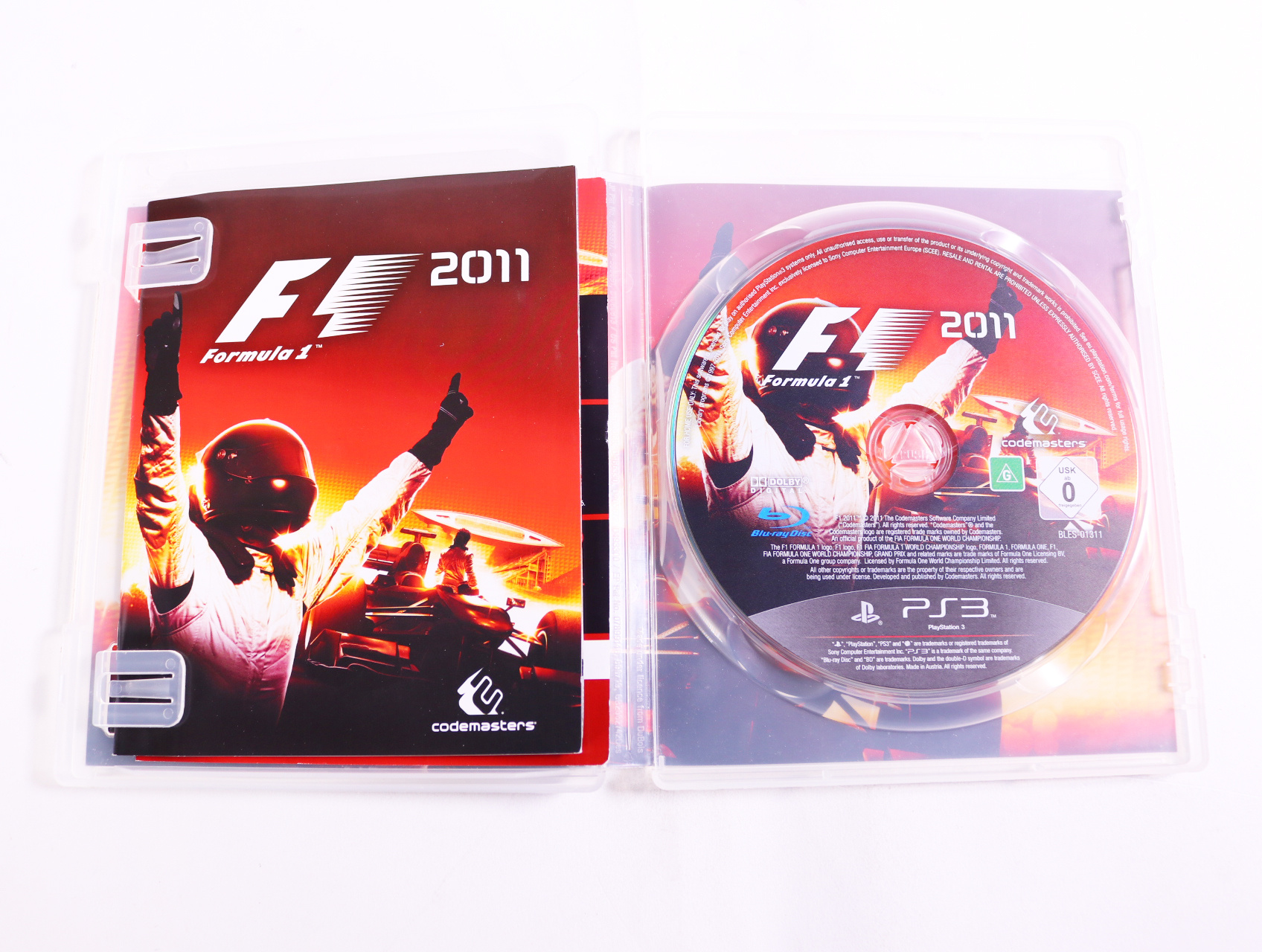 Playstation 3 - F1 2011 - productfoto 3
