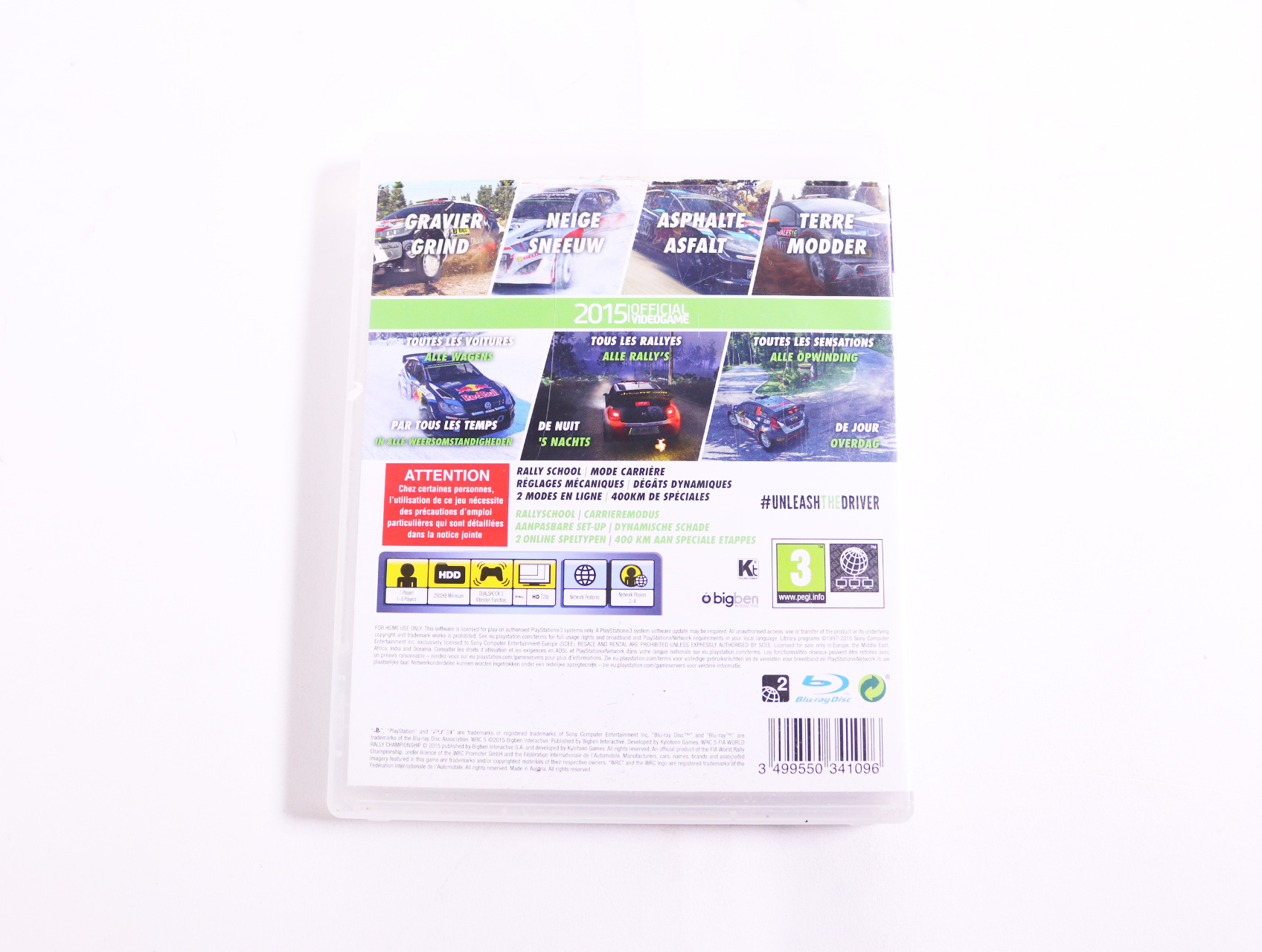 PlayStation 3 - WRC 5 - productfoto 2