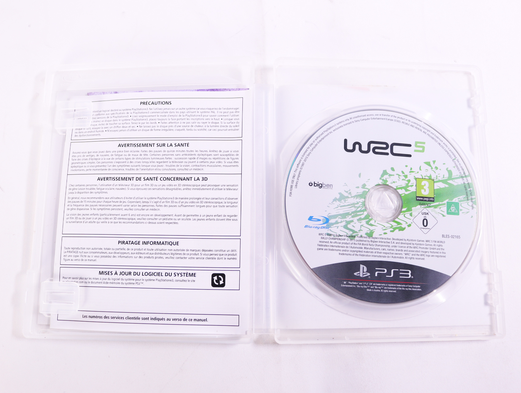 PlayStation 3 - WRC 5 - productfoto 3