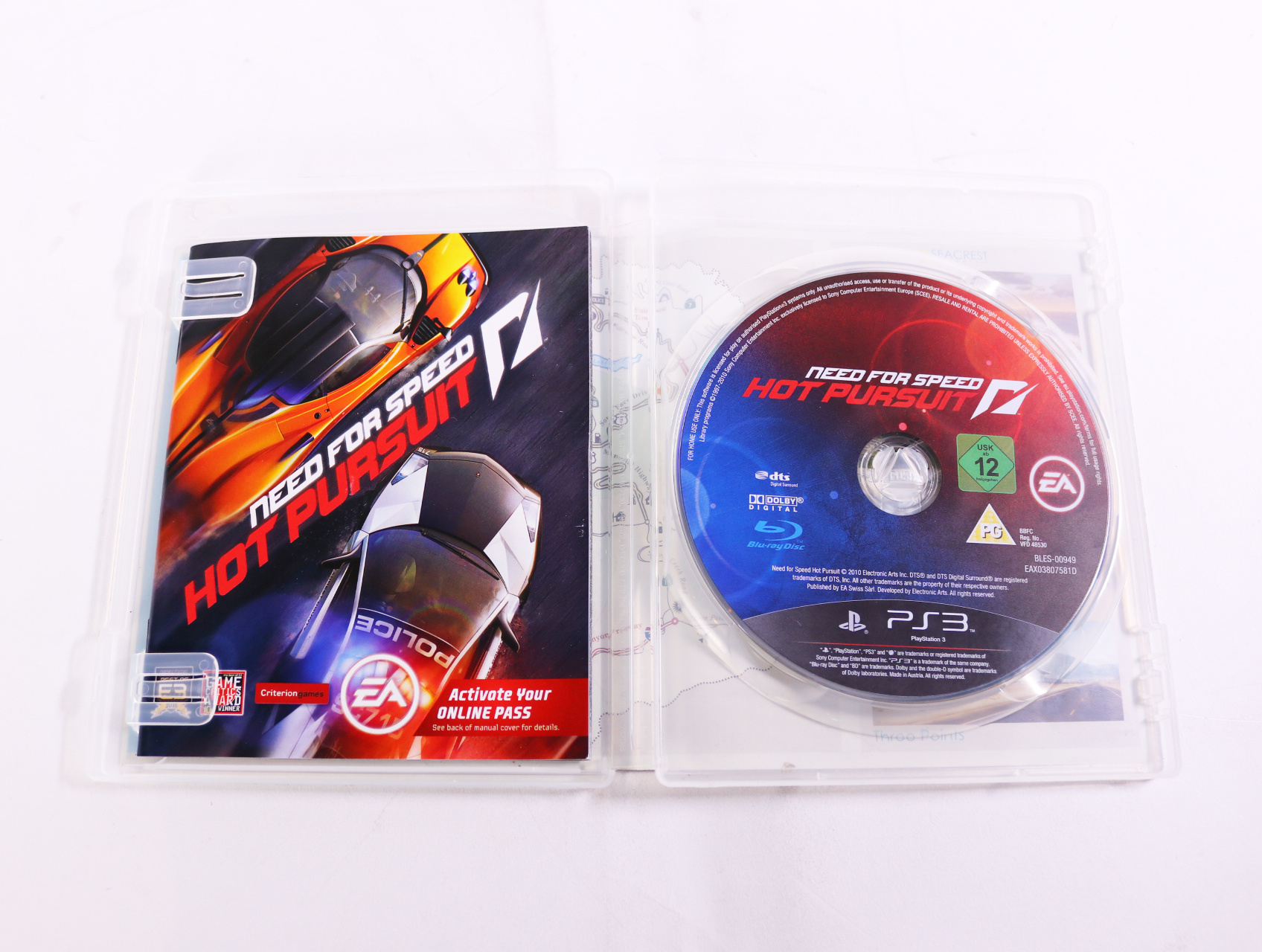 Playstation 3 - Need for Speed: Hot Pursuit - productfoto 3