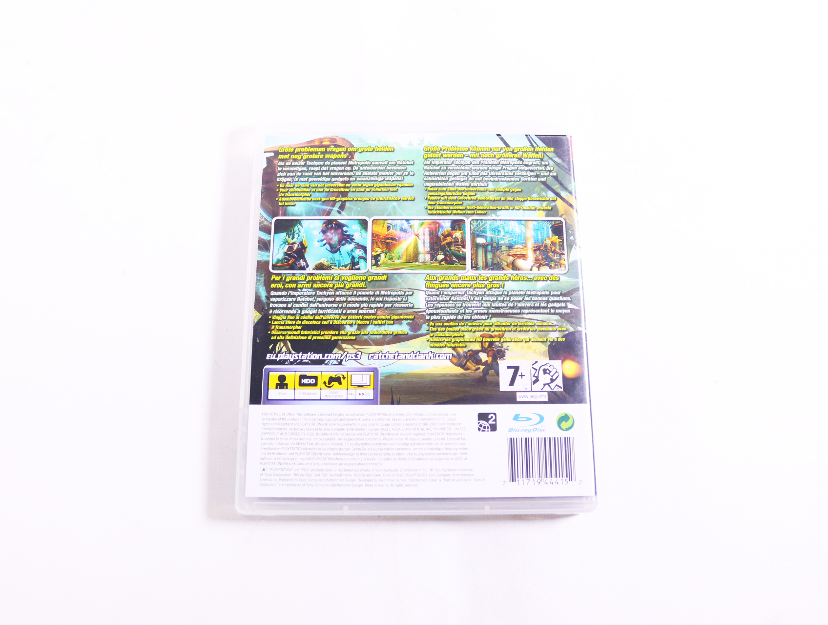 Playstation 3 - Ratchet & Clank Future: Tools of Destruction - productfoto 2
