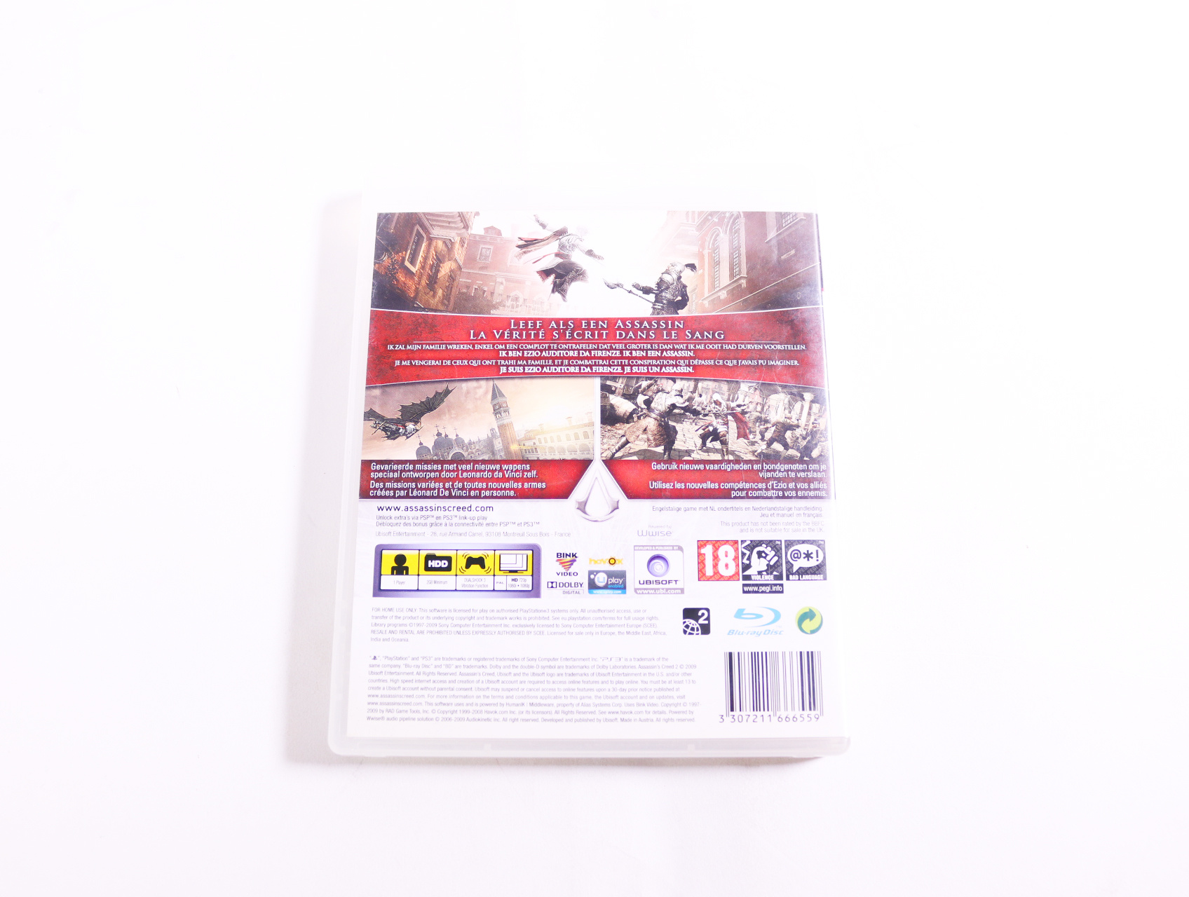 PlayStation 3 - Assassin's Creed II [No Manual] - productfoto 2