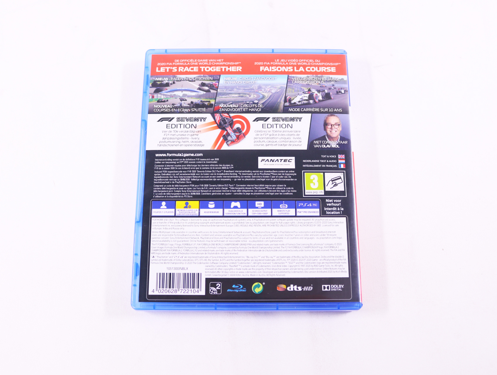 Playstation 4 - F1 2020 (Seventy Edition) - productfoto 4