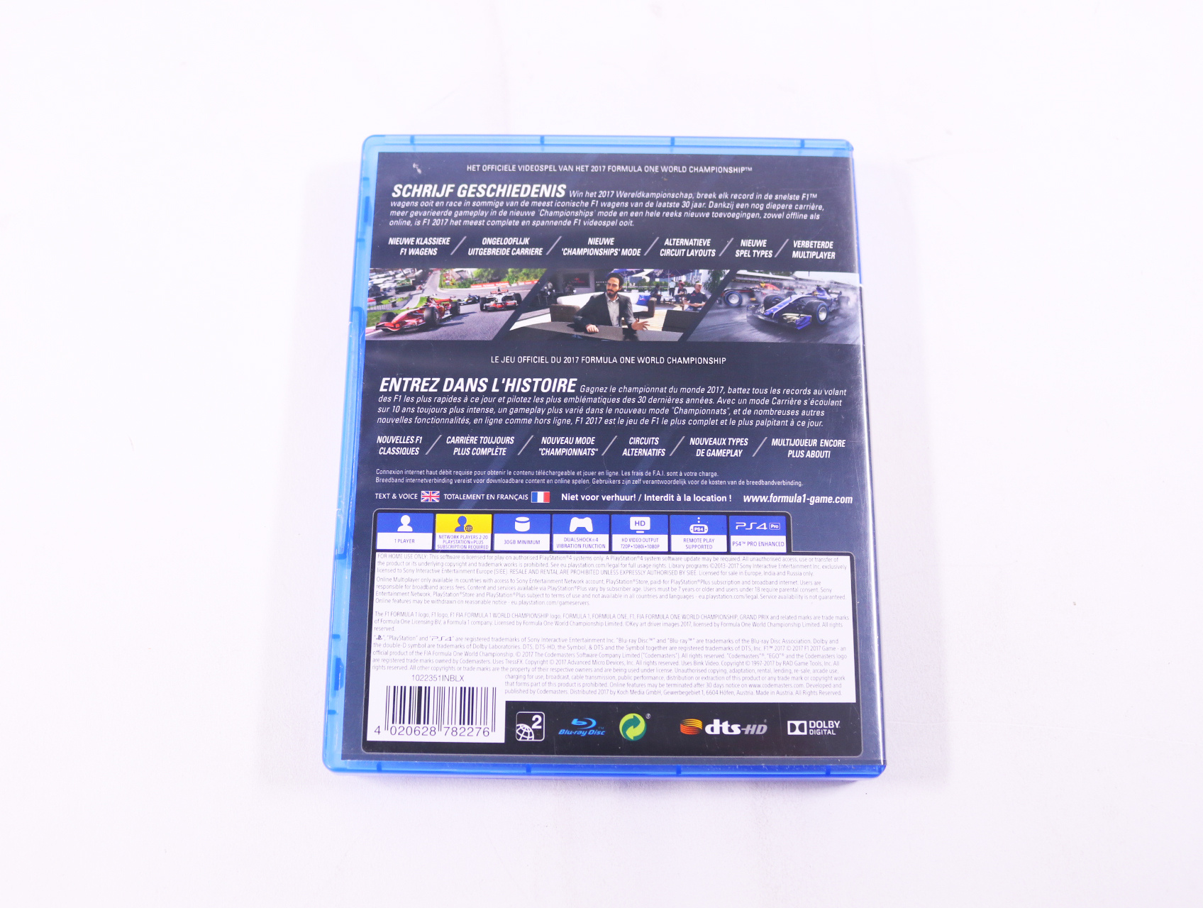 Playstation 4 - F1 2017 [Gebruikt] - Gebruikt - productfoto 2