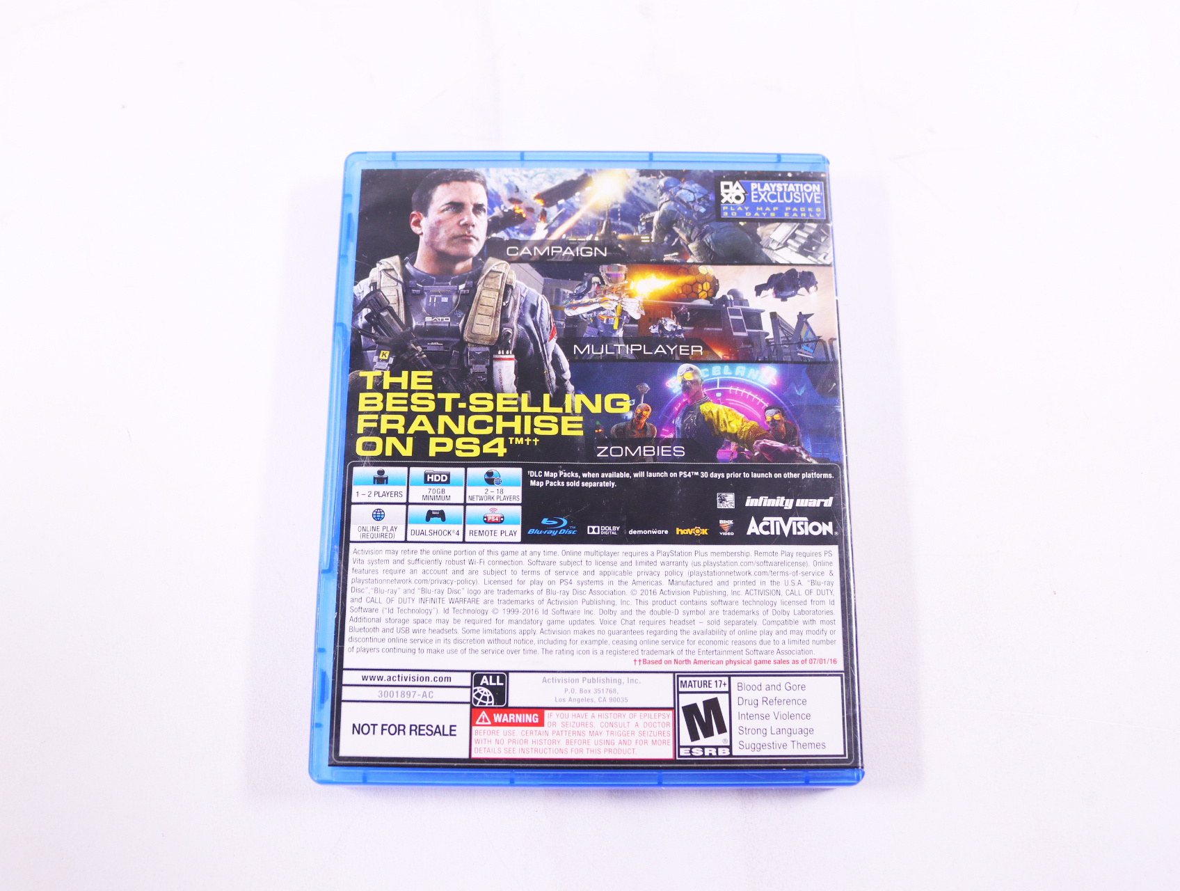 Playstation 4 - Call of Duty: Infinite Warfare - productfoto 2